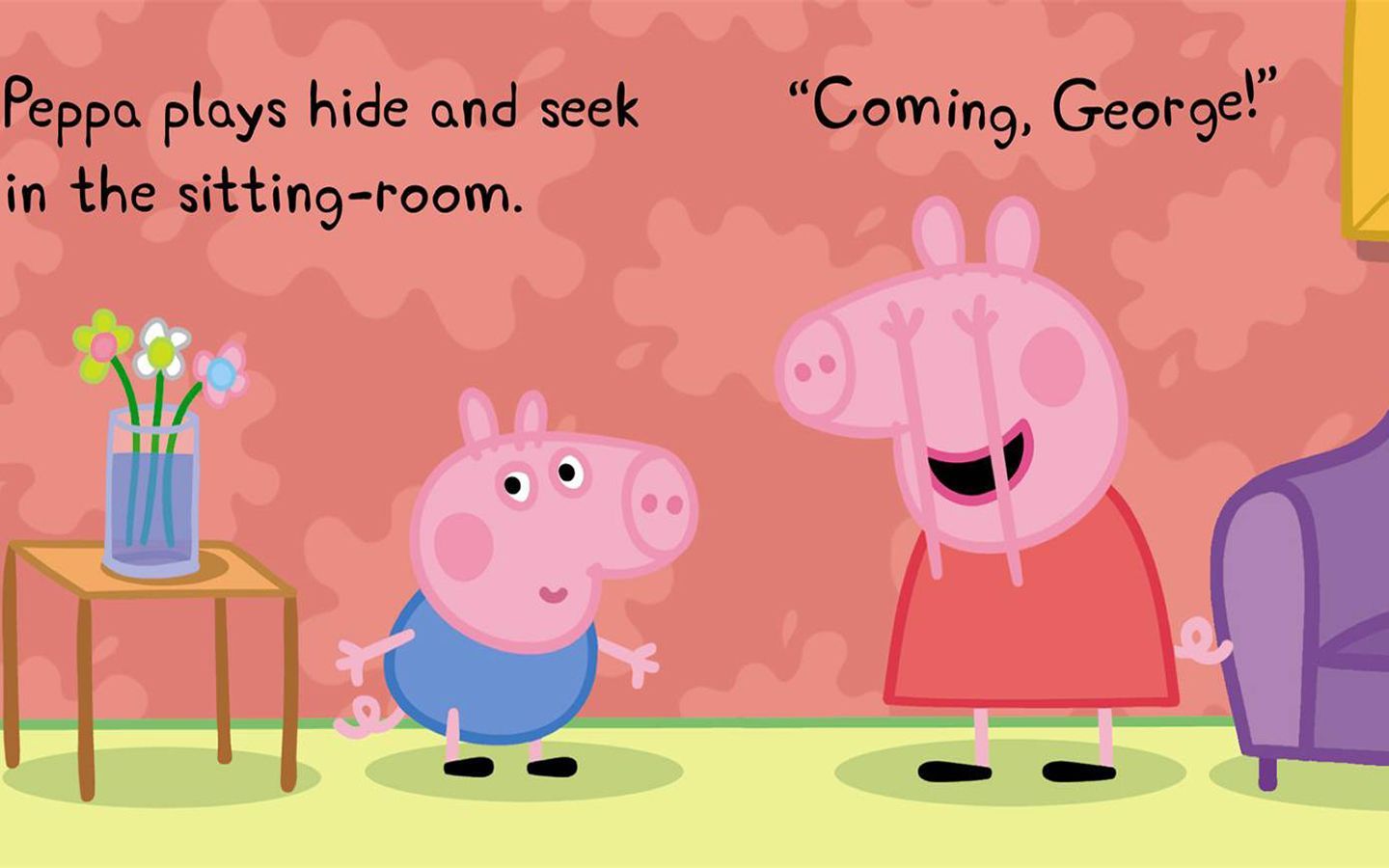 1440x900 Peppa Pig's Fun Hide and Seek Adventure in the Sitting Room