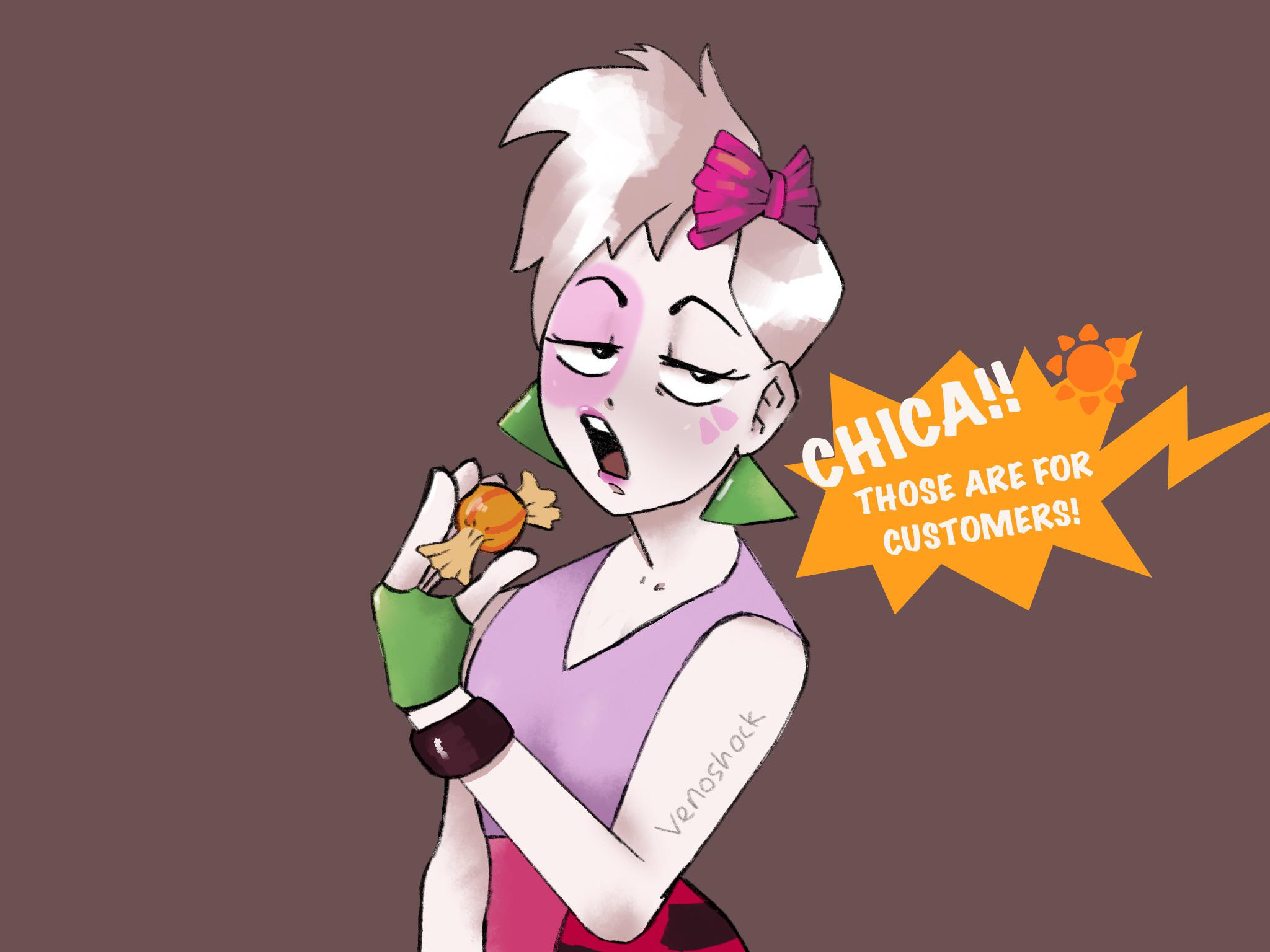 2048x1536 Chica is my fave glamrock!
