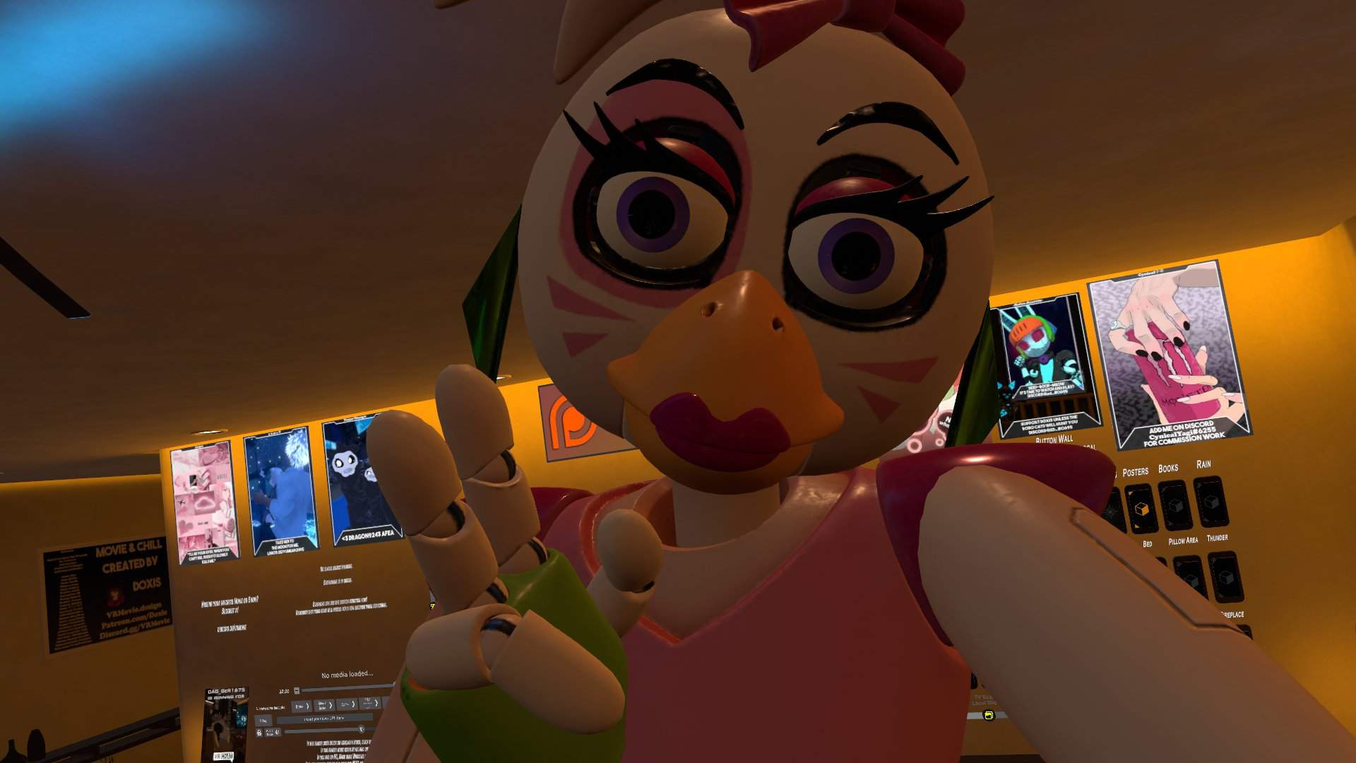 1920x1080 Glamrock chica vrc. Five Nights At Freddy's Amino