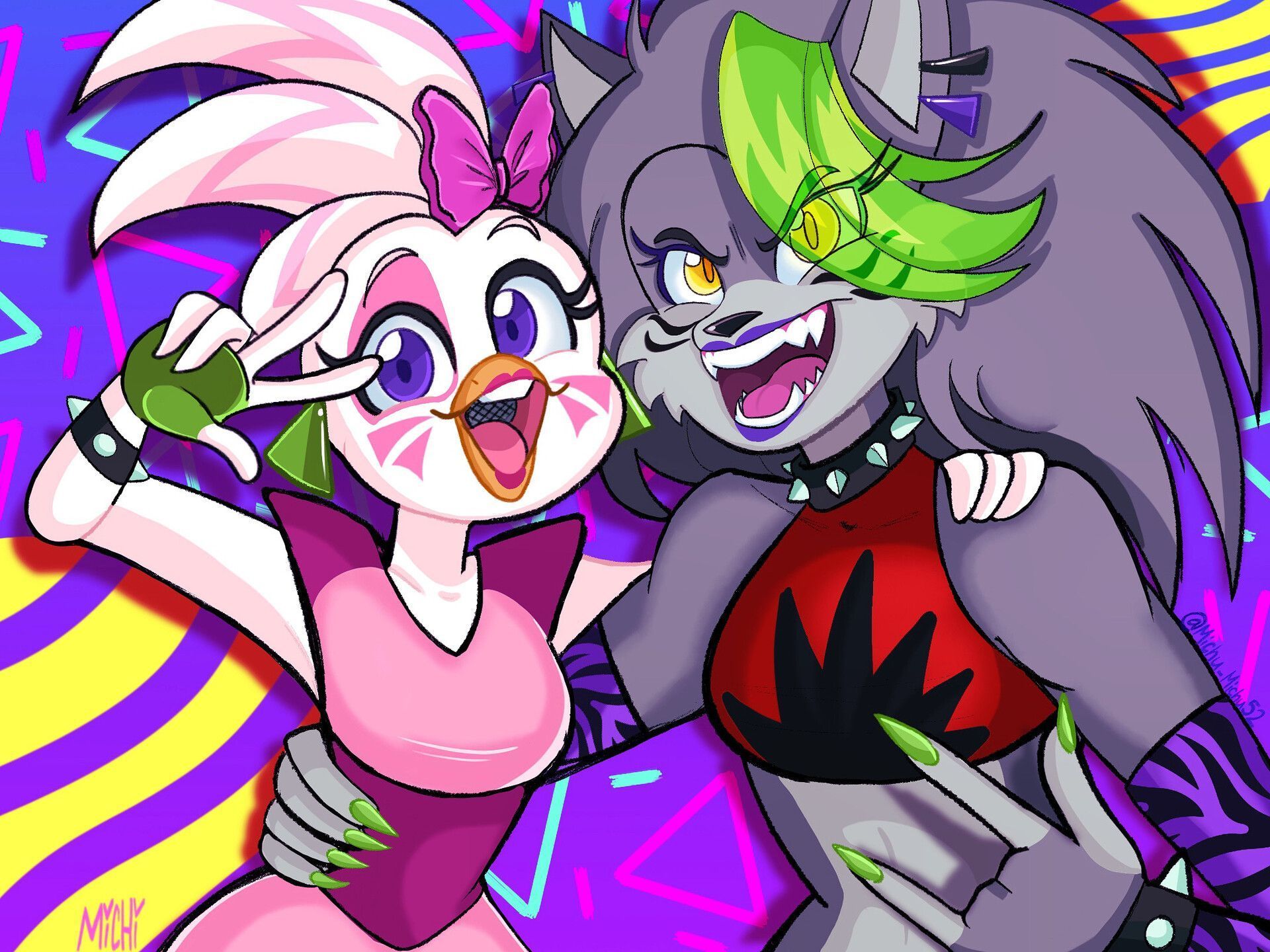 1920x1440 ⚡️Glamrock Girls⚡️