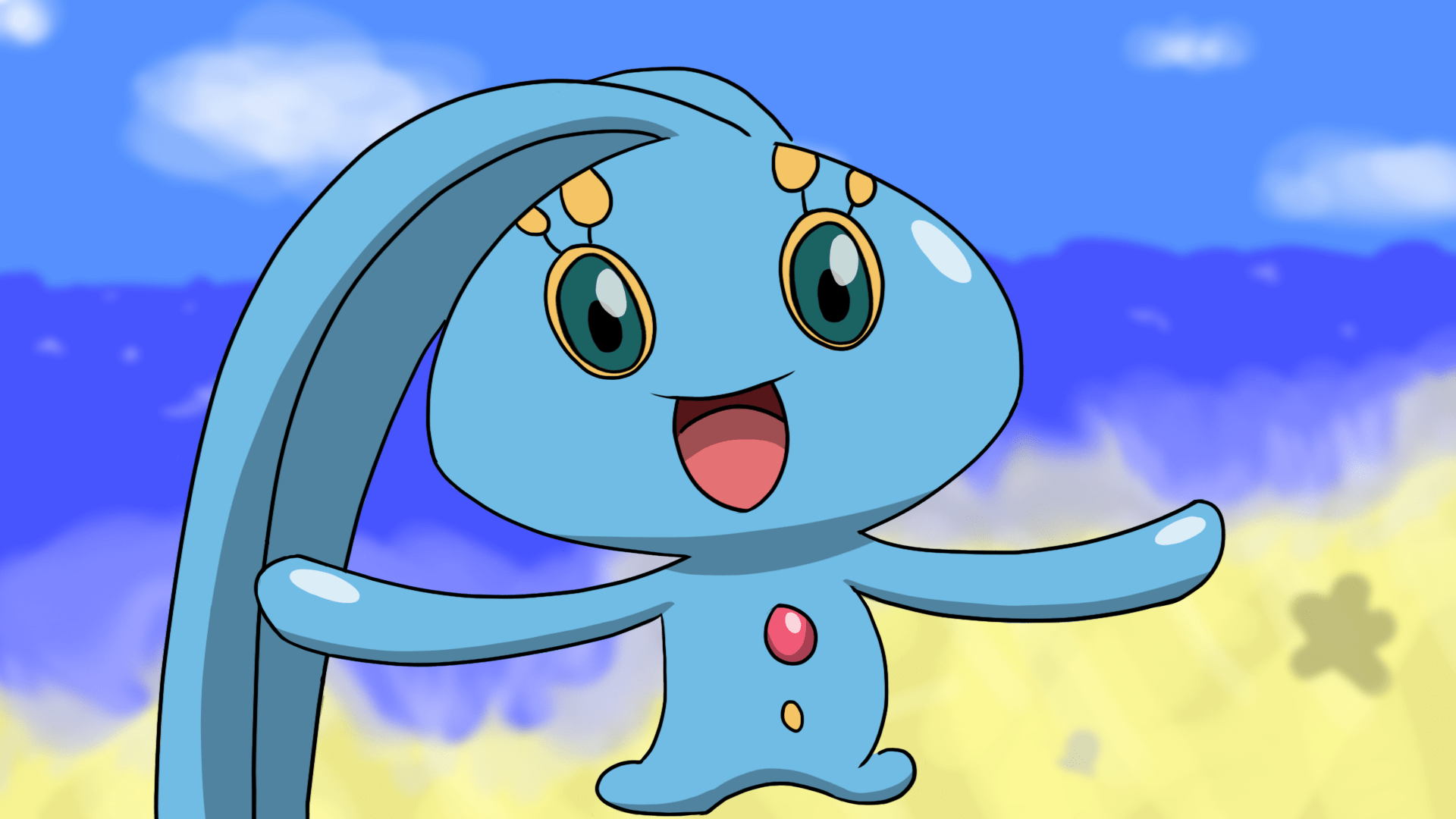 Manaphy Wallpapers - Top Free Manaphy Backgrounds - WallpaperAccess