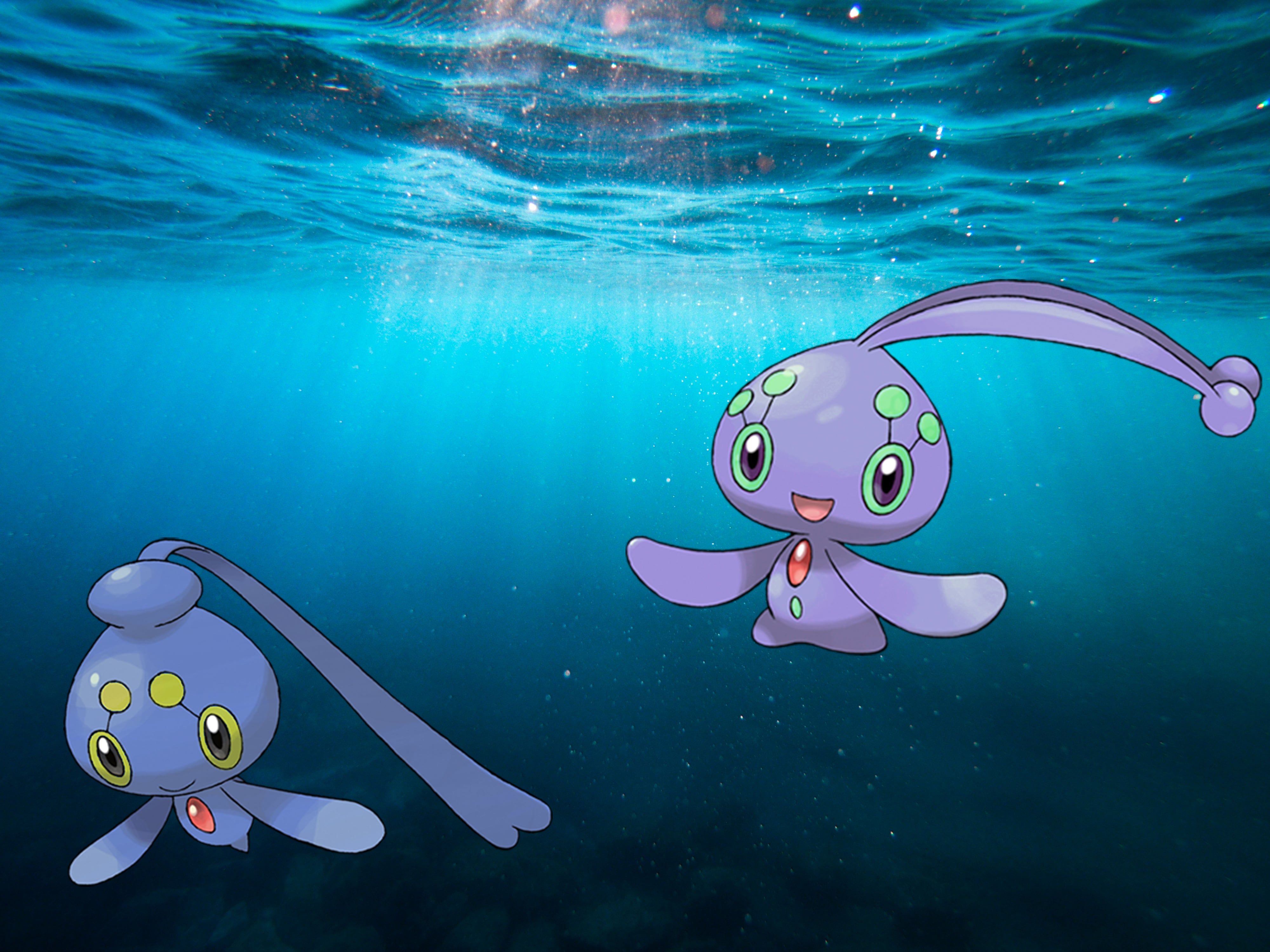 Manaphy Wallpapers - Top Free Manaphy Backgrounds - WallpaperAccess