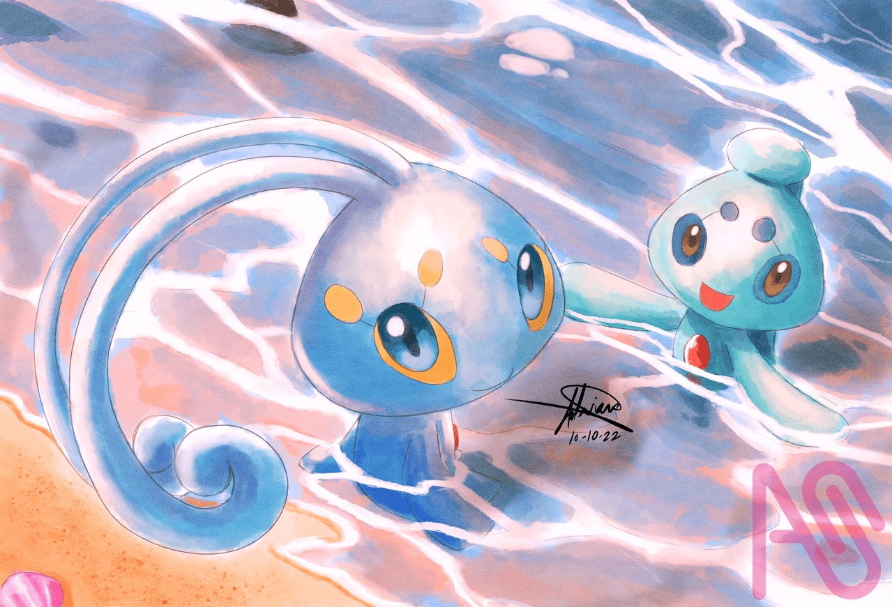 Manaphy Wallpapers - Top Free Manaphy Backgrounds - WallpaperAccess