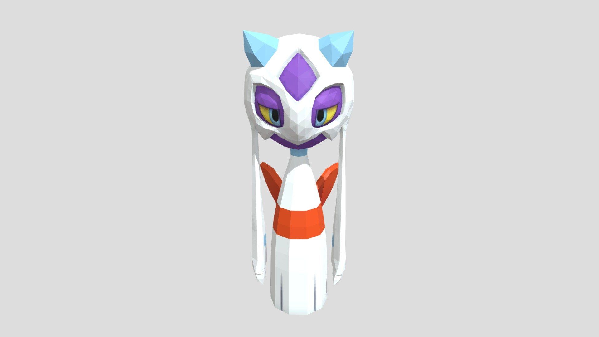 1920x1080 Froslass Free 3D model by nguyenlouis32 [1a8b5a8]