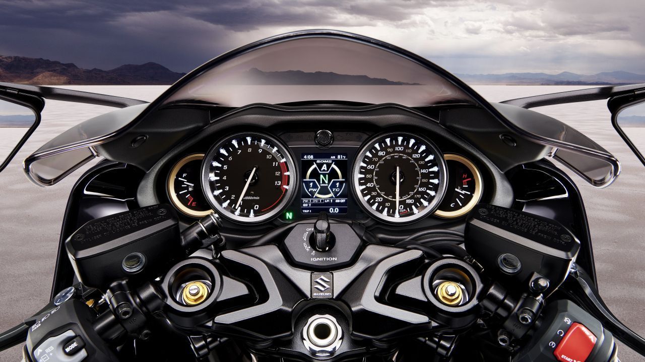1280x720 Download wallpaper 1280x720 suzuki hayabusa, bike's speedometer, hd, hdv, 720p widescreen wallpaper, 1280x720 HD background, 28623