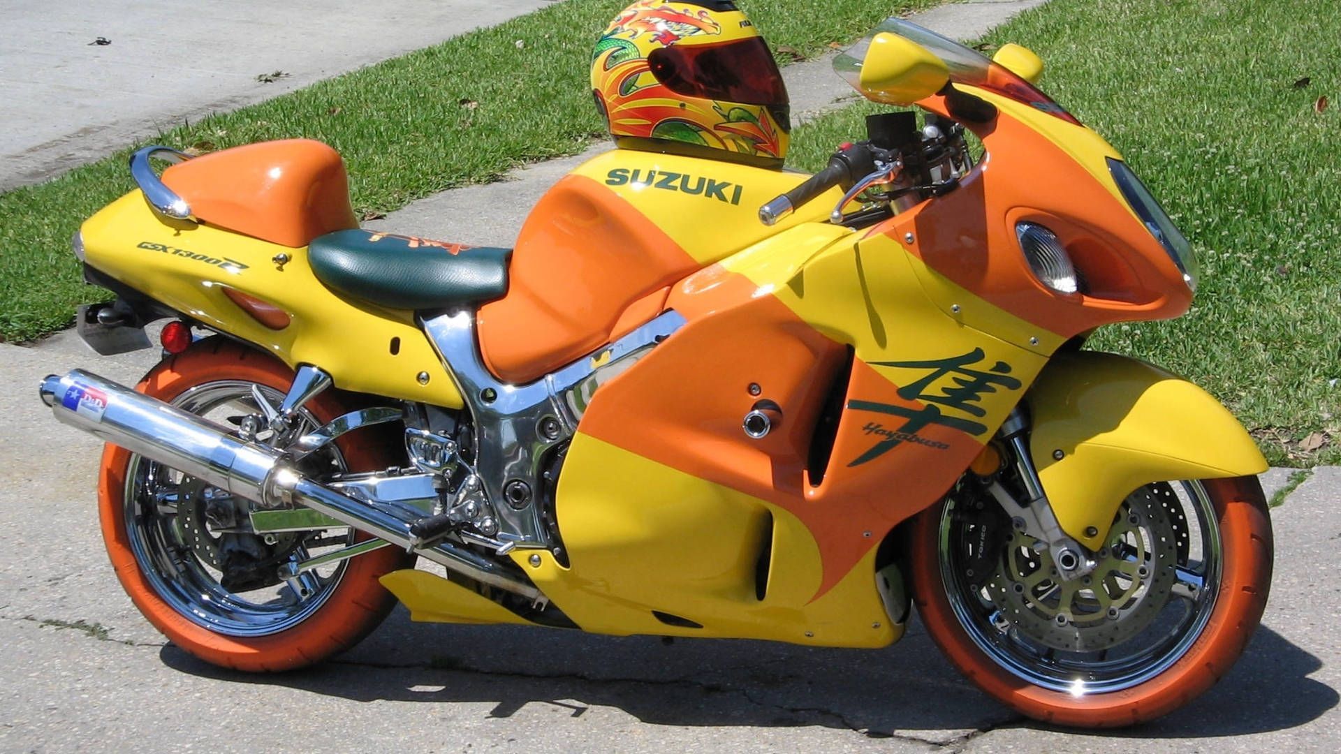1920x1080 Download Suzuki Bright Hayabusa Wallpaper