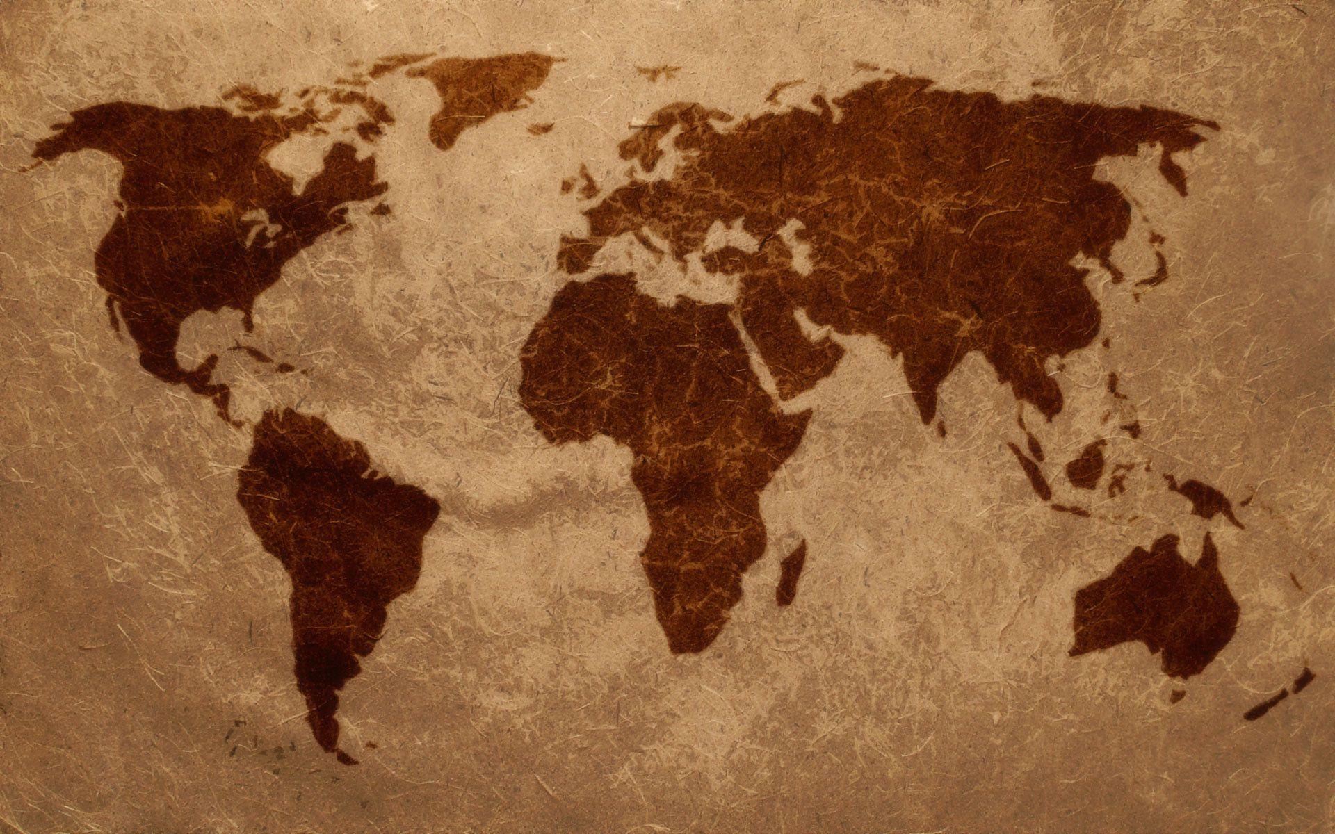1920x1200 Bộ sưu tập xuất sắc: Hình nền bản đồ thế giới, Bản đồ thế giới độ phân giải cao