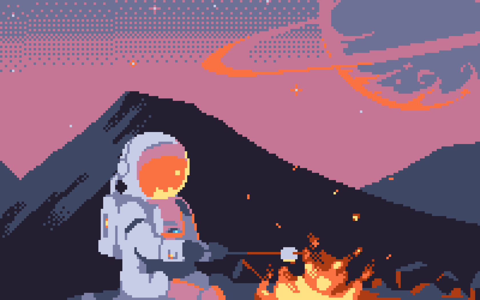 1680x1050 8bit Wallpaper