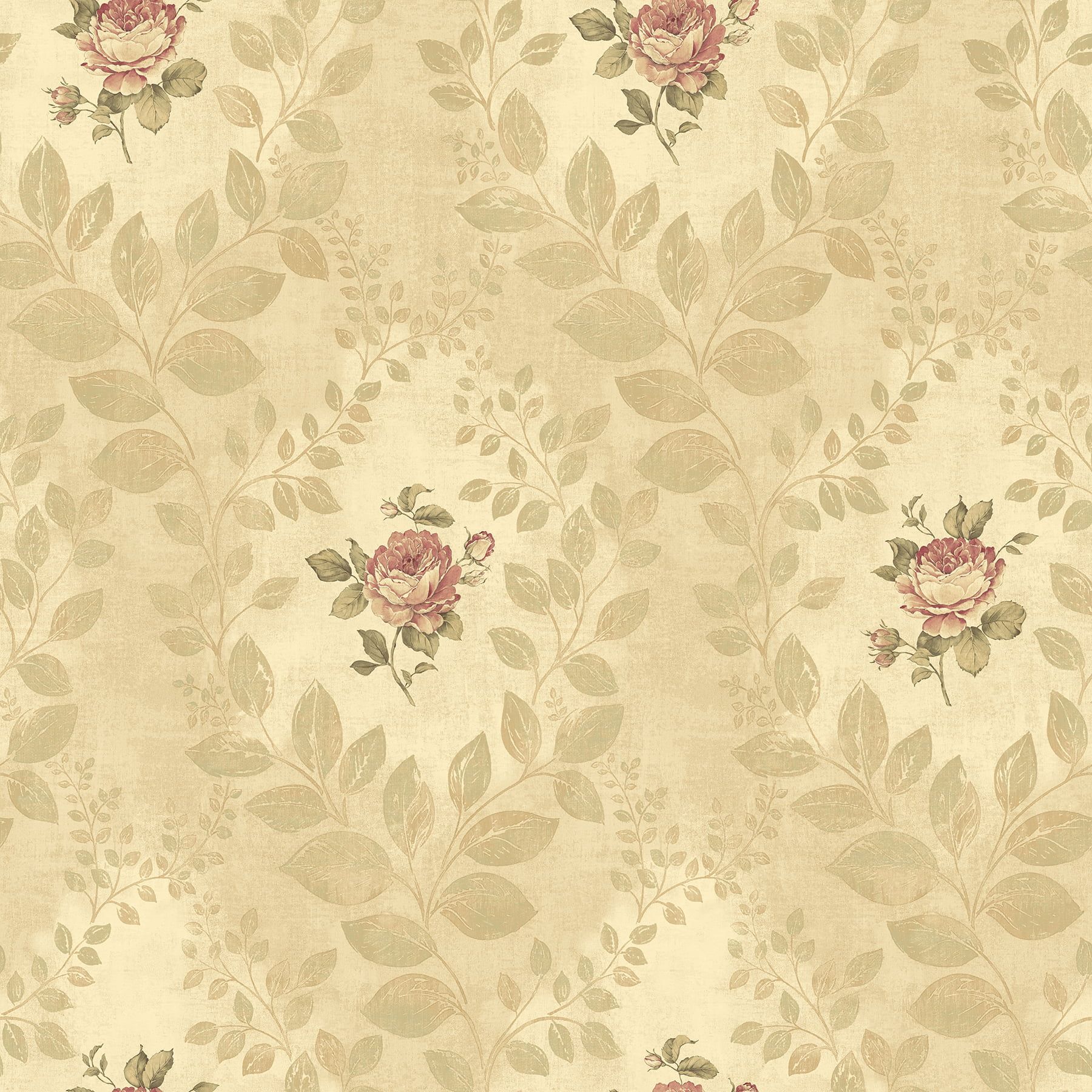 1800x1800 Brewster Darby Rose Gold Cameo Wallpaper