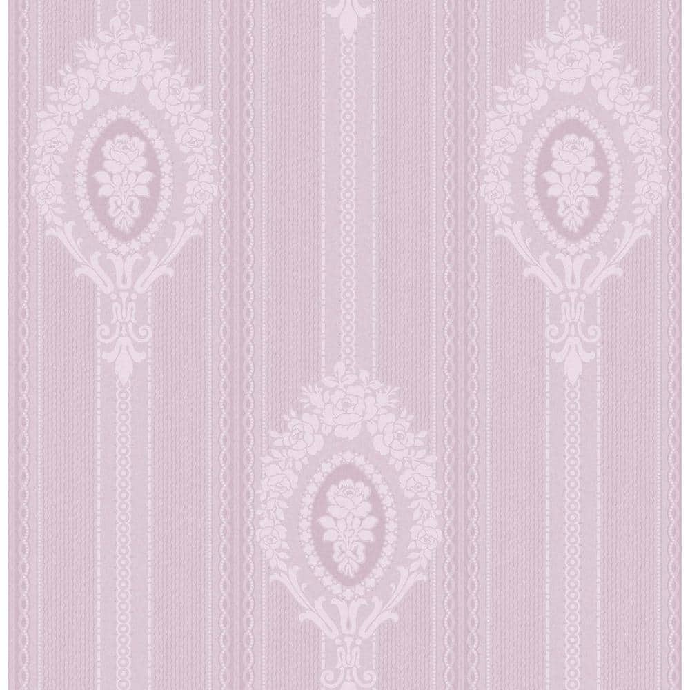 1000x1000 SK Filson Ascot Purple Cameo Wallpaper DE40822 Home Depot