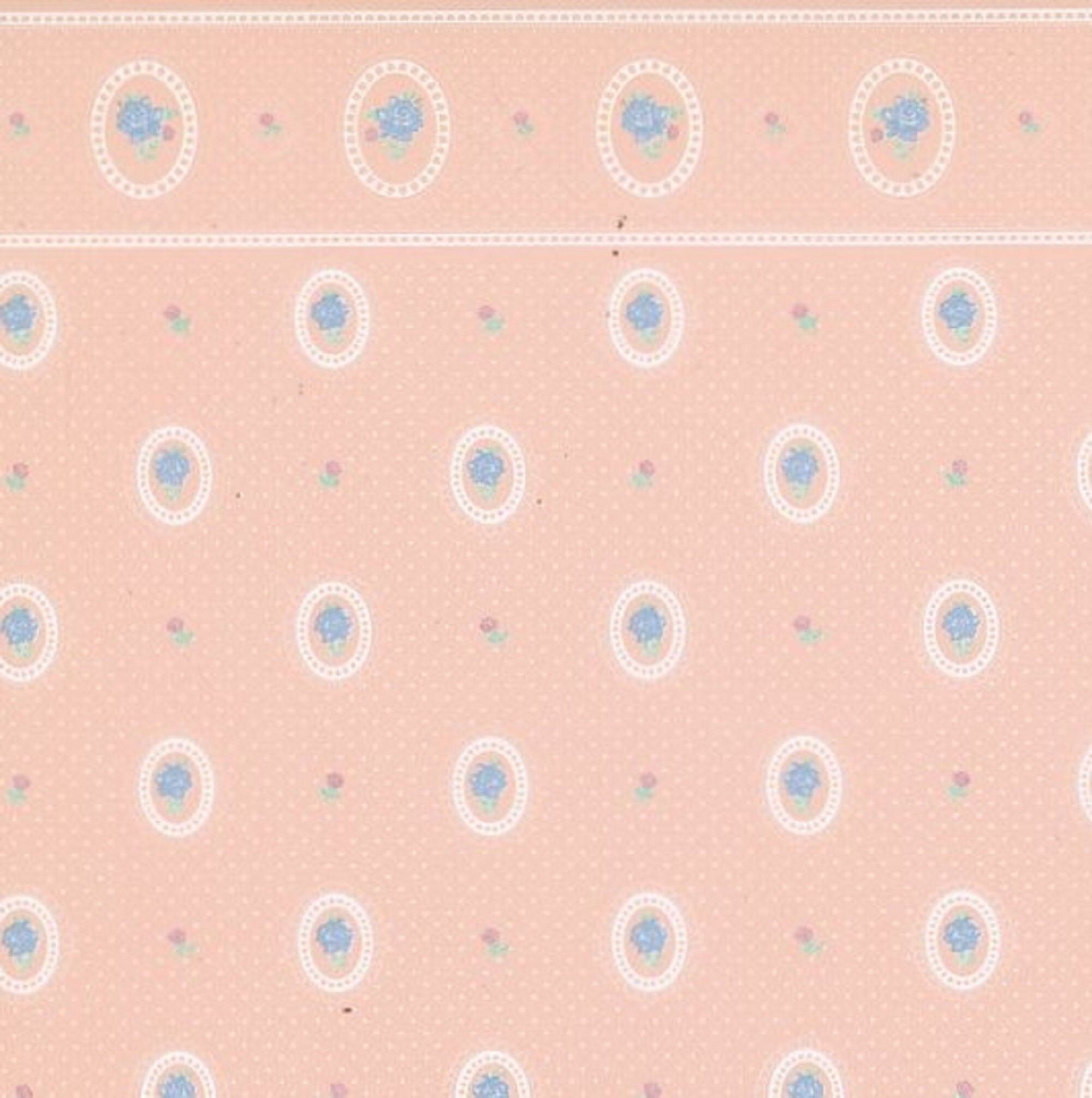 2000x2011 Dollhouse Wallpaper Cameo Peach Reverse Wallpaper