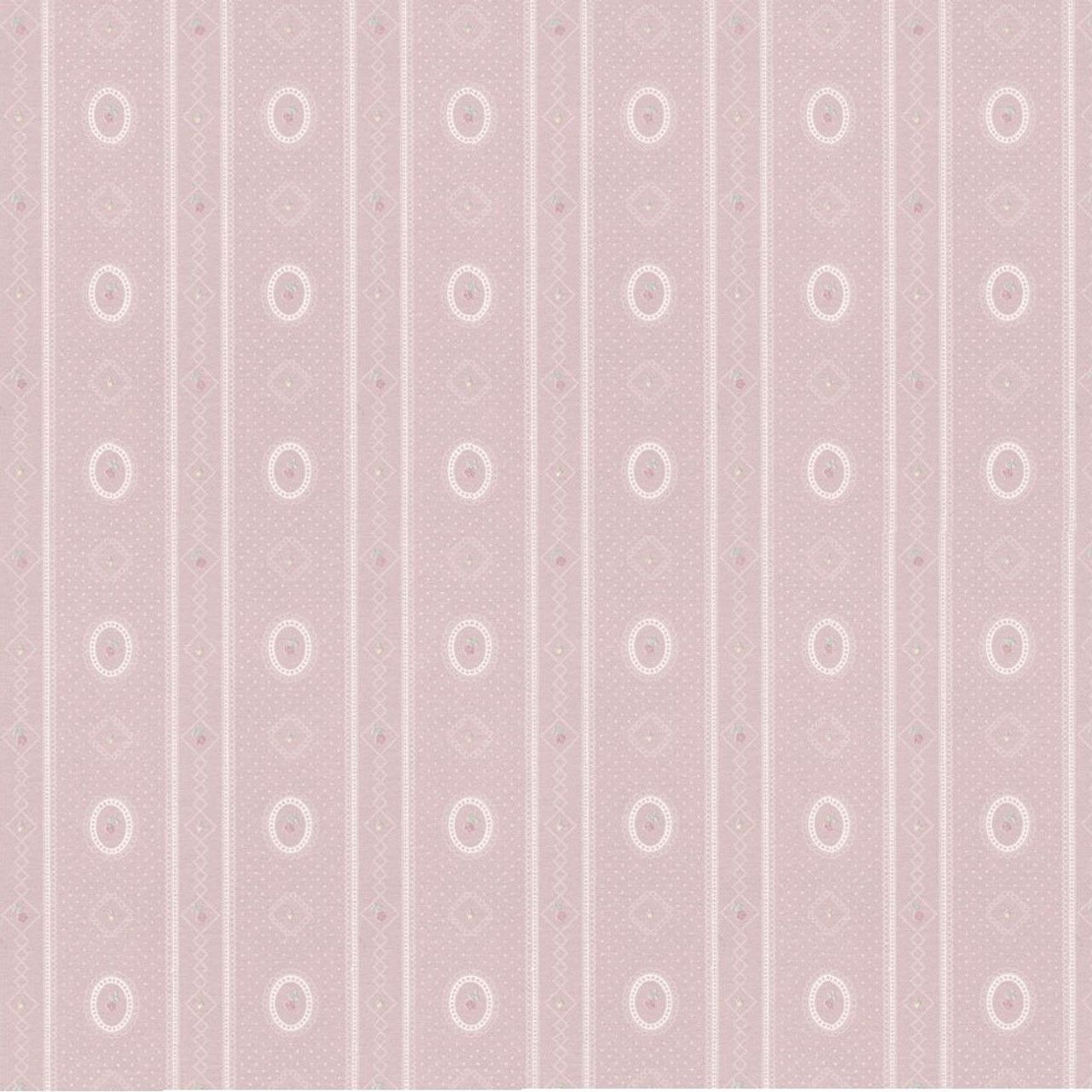 1280x1280 MG144D24, Cameo Stripe Reverse, Gray Dollhouse Miniatures