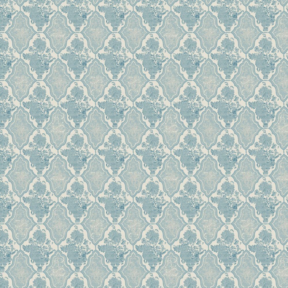 1000x1000 Cameo Vase by Dado Atelier Cyan : Wallpaper Direct