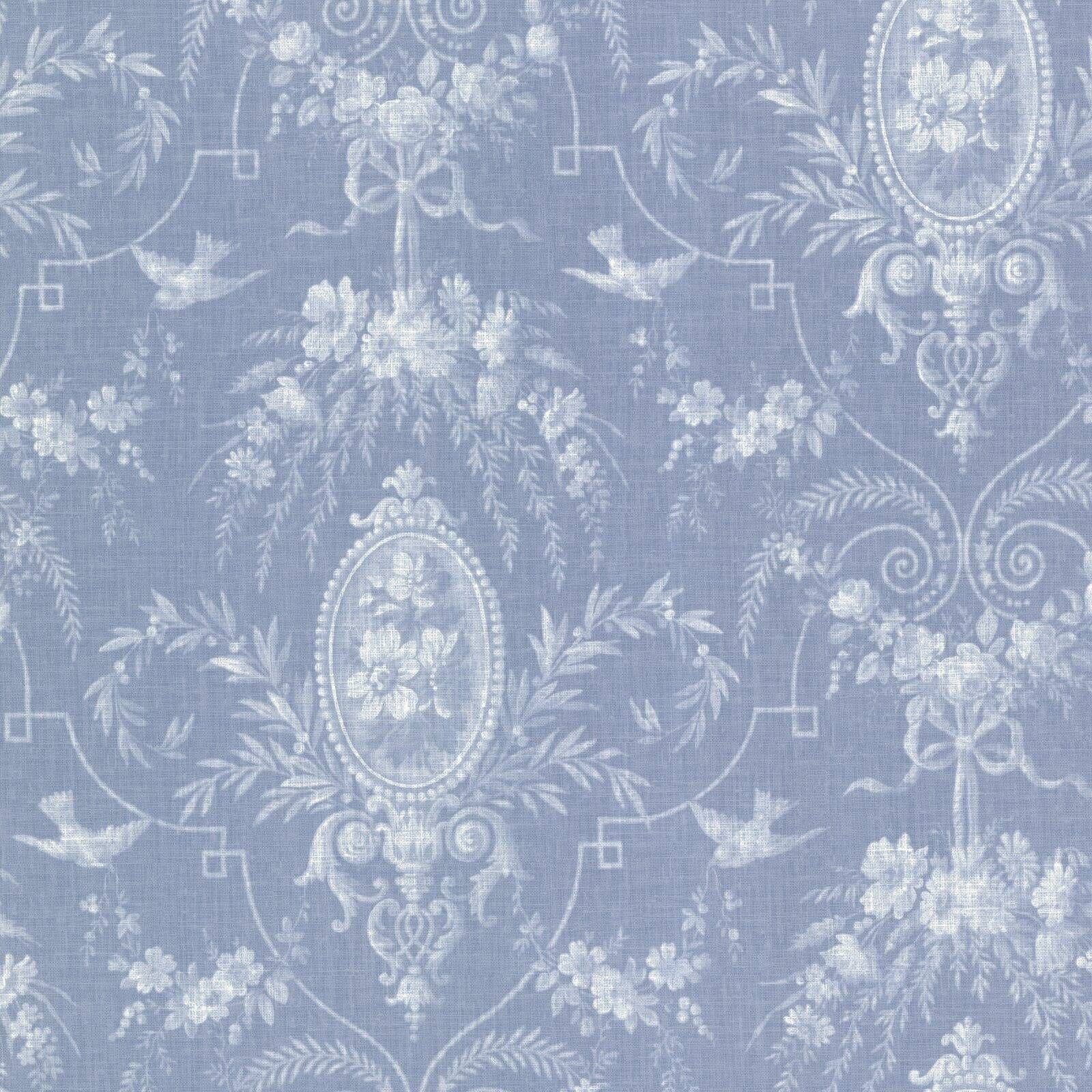 1600x1600 Beacon House Flourish Cameo Fleur Wallpaper
