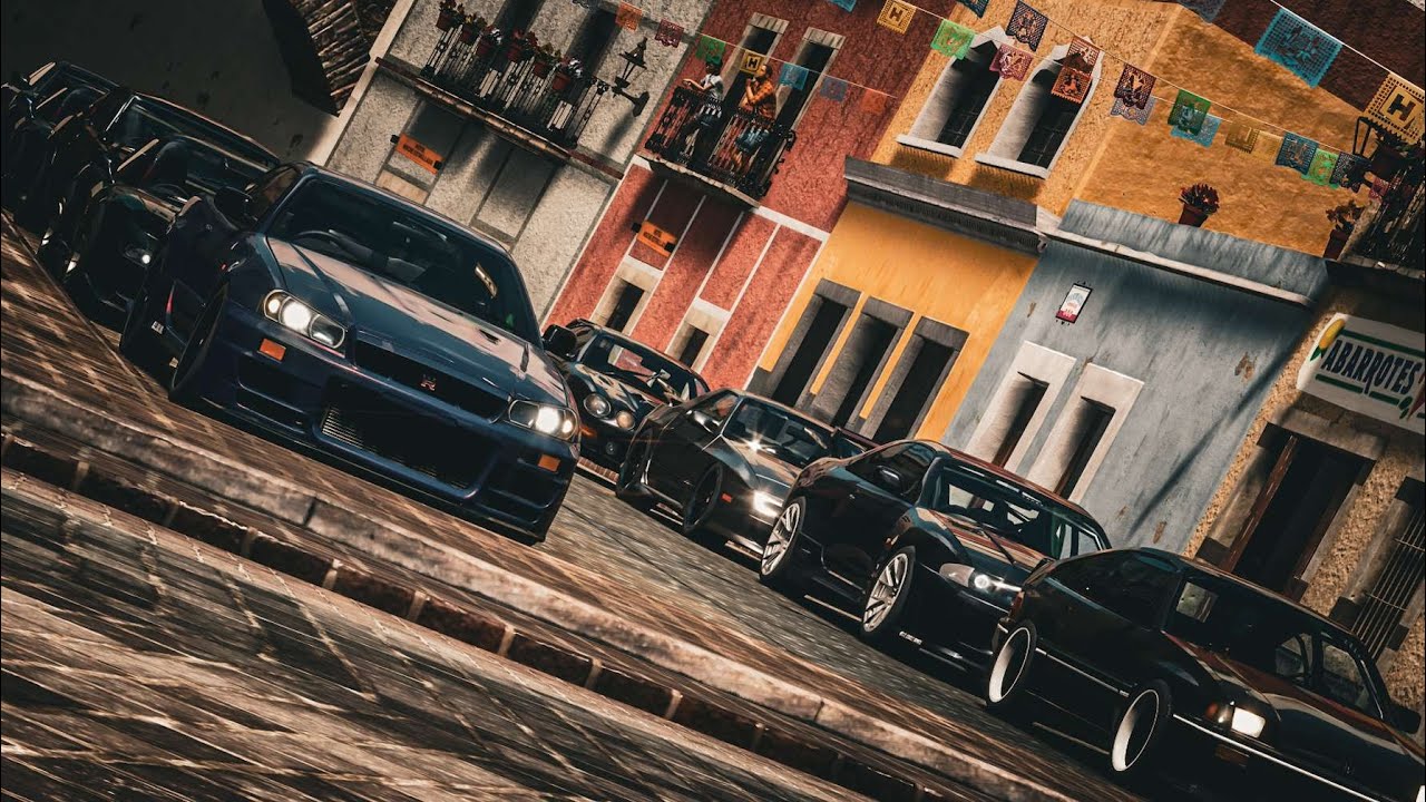 1280x720 Forza Horizon 5 JDM Car Show! Street Takeover, City Cruise, Highway Runs, Custom City +More!