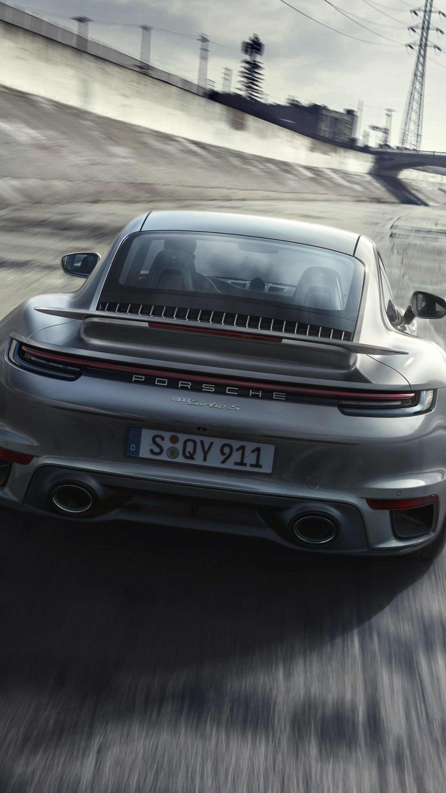 1440x2560 Porsche 911 Turbo S iPhone Wallpaper