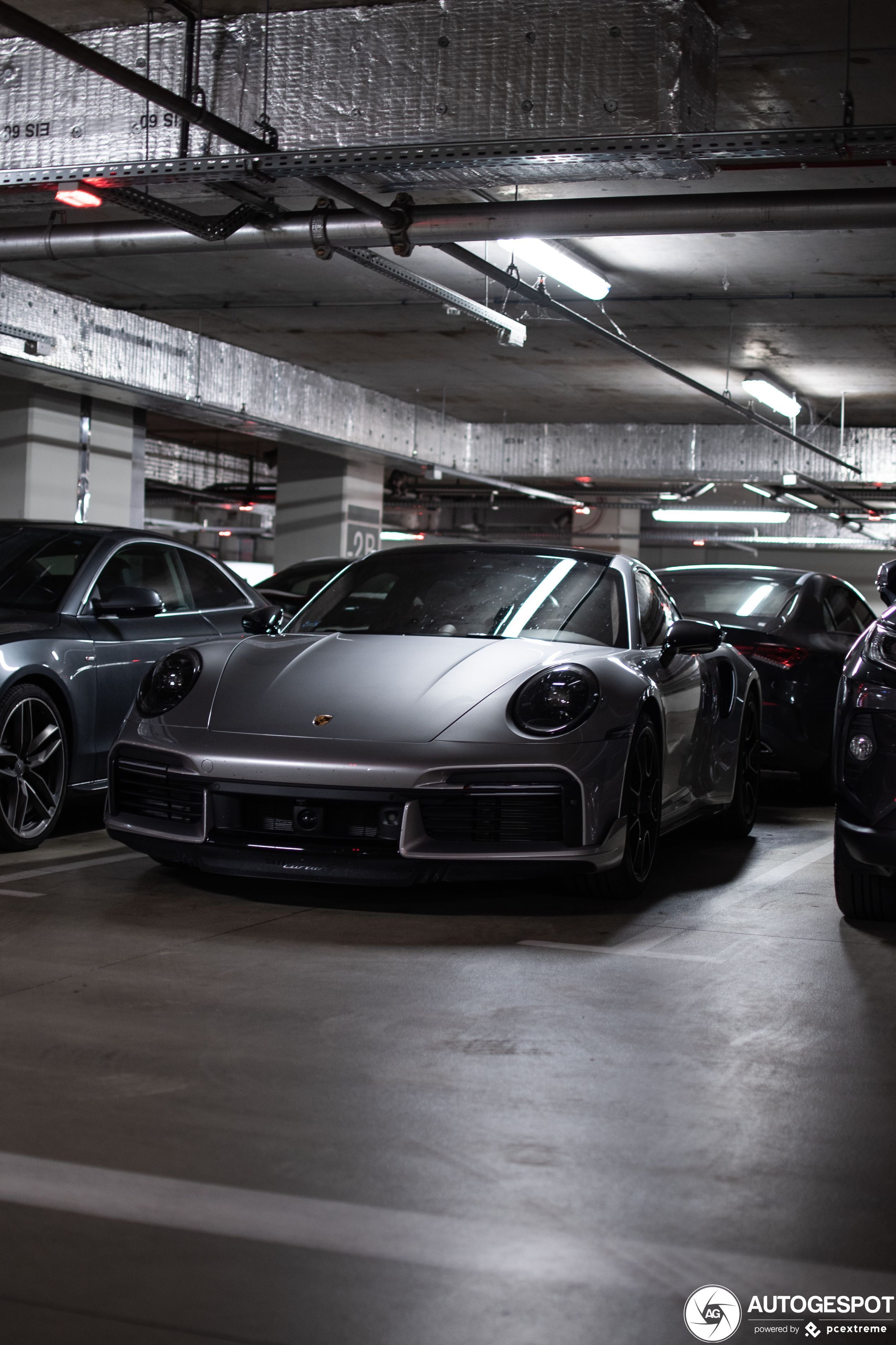 2540x3810 Porsche 992 Turbo S Wallpaper