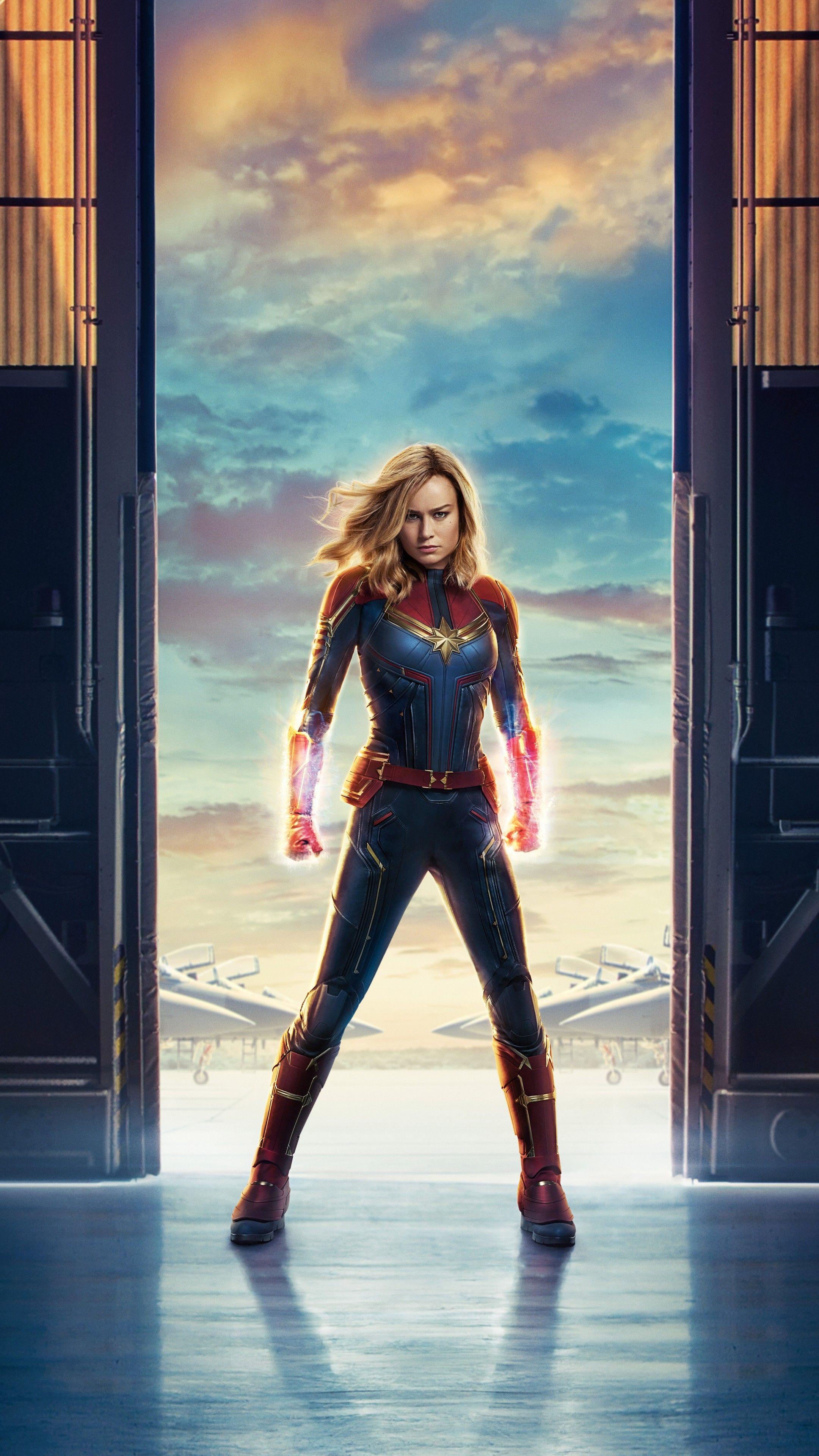2160x3840 Wallpaper Captain Marvel, Brie Larson, 8K, Movies