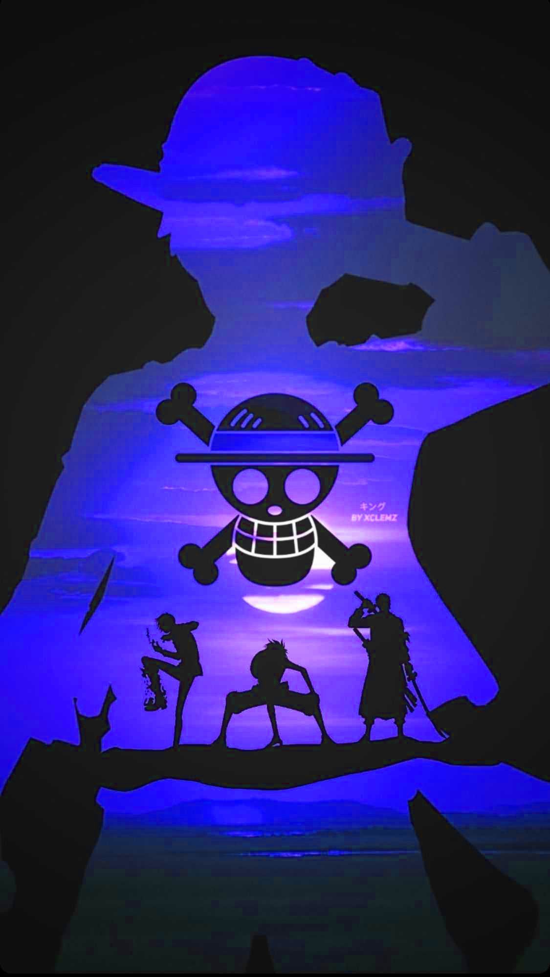 1125x1997 One piece purple Wallpaper Download