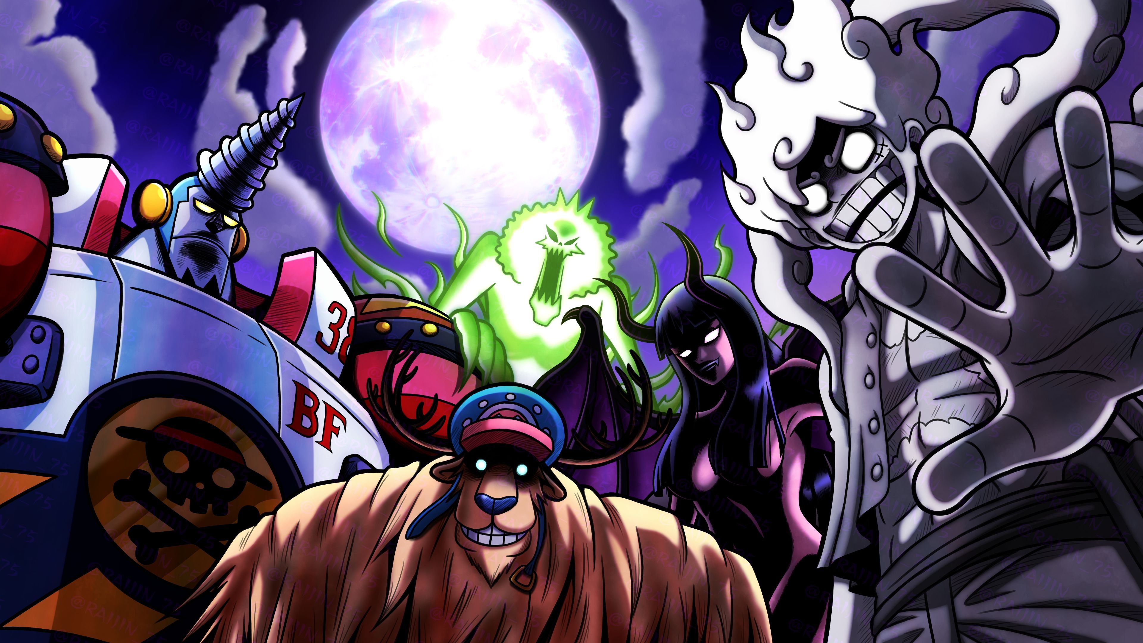3840x2160 Anime One Piece 4k Ultra HD Wallpaper