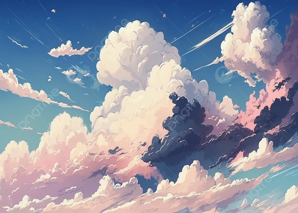 Pink Anime Sky Wallpapers - Top Free Pink Anime Sky Backgrounds ...