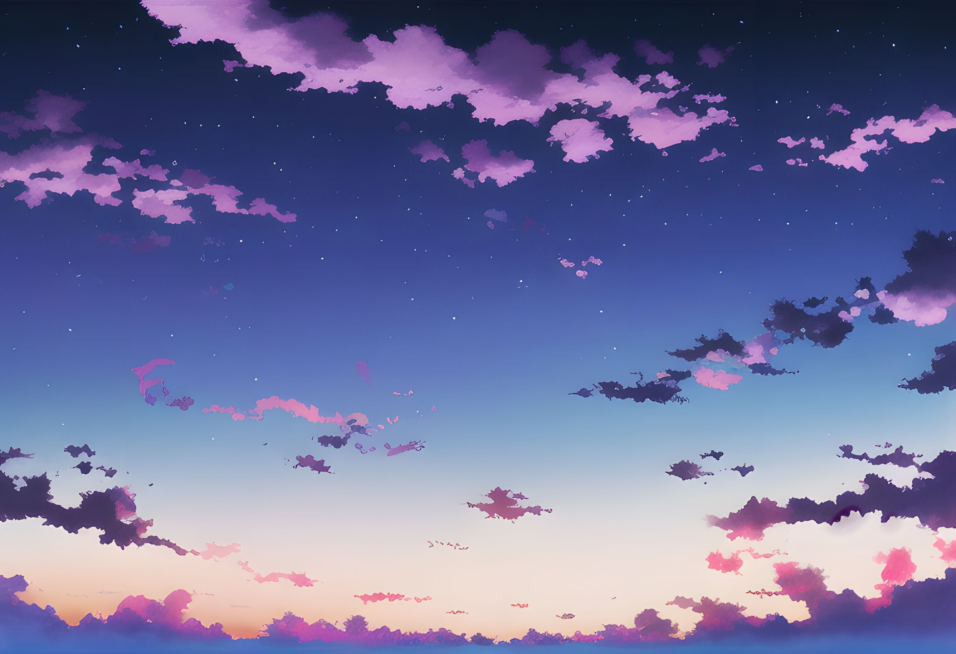 Pink Anime Sky Wallpapers Top Free Pink Anime Sky Backgrounds