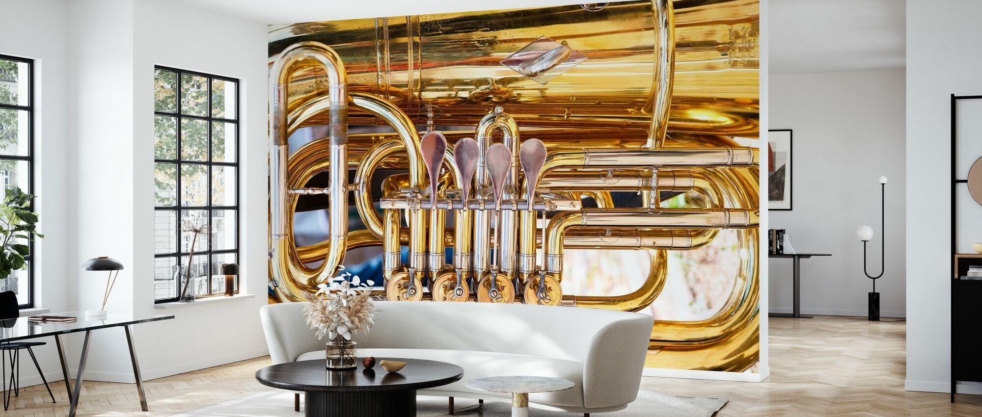 2000x850 Brass Horn Valve