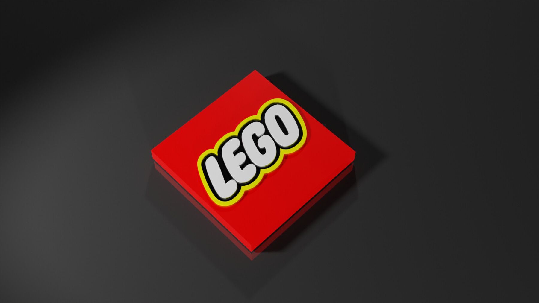 1800x1013 LEGO Logo made in Blender