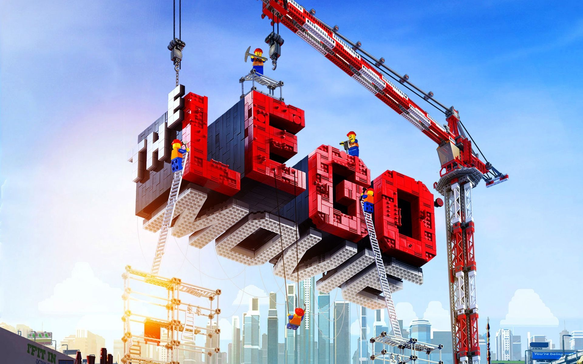 1920x1200 HD desktop wallpaper: Lego, Logo, Movie, The Lego Movie download free picture