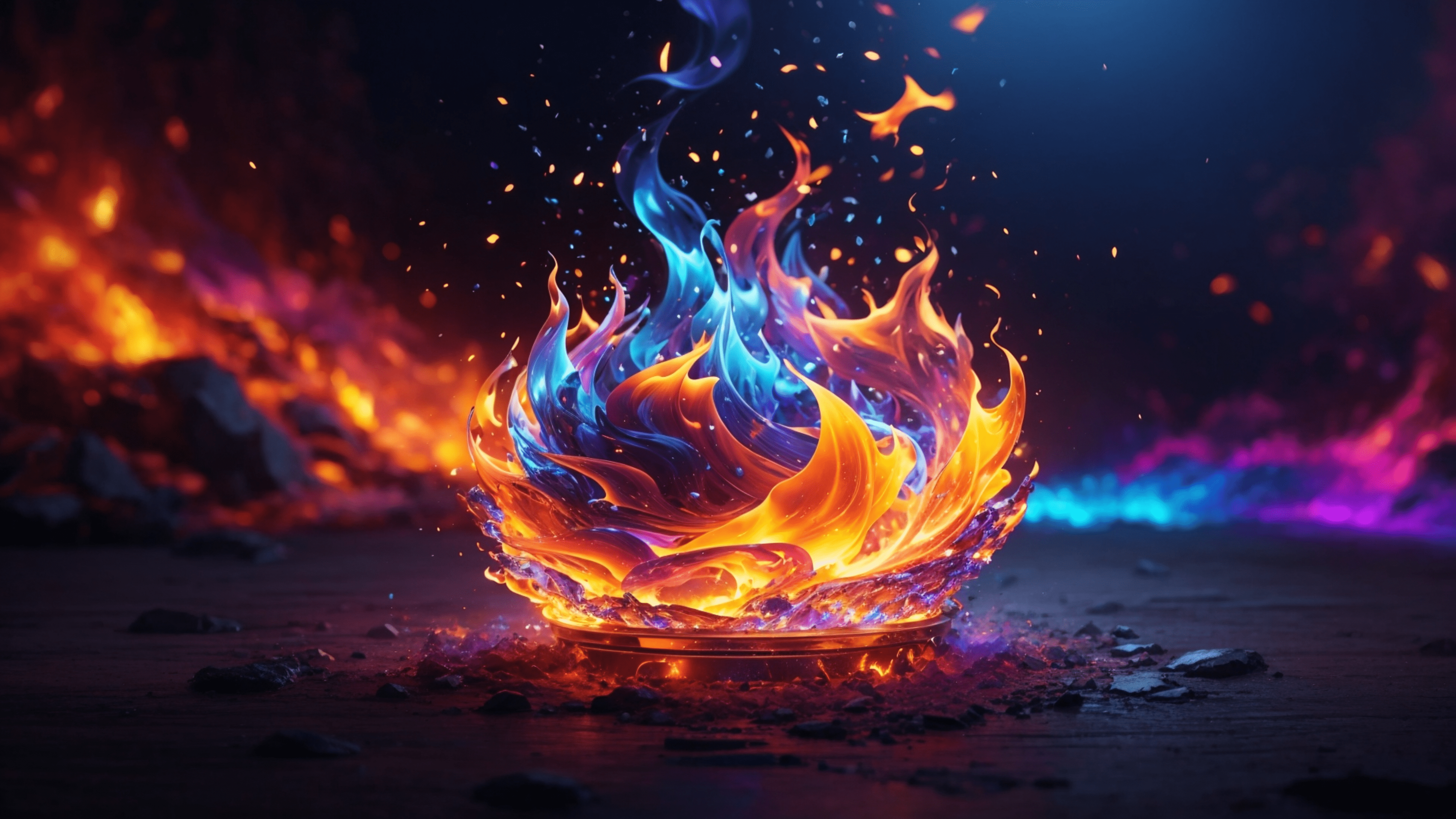 3840x2160 Ring of fire
