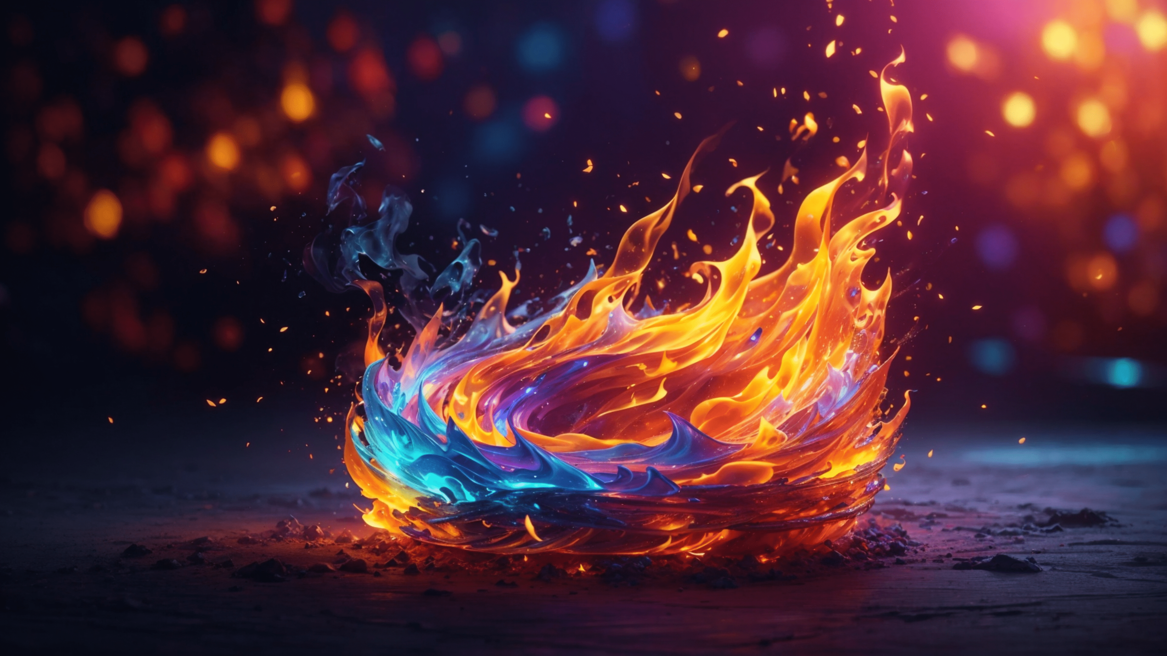 3840x2160 Ring of fire