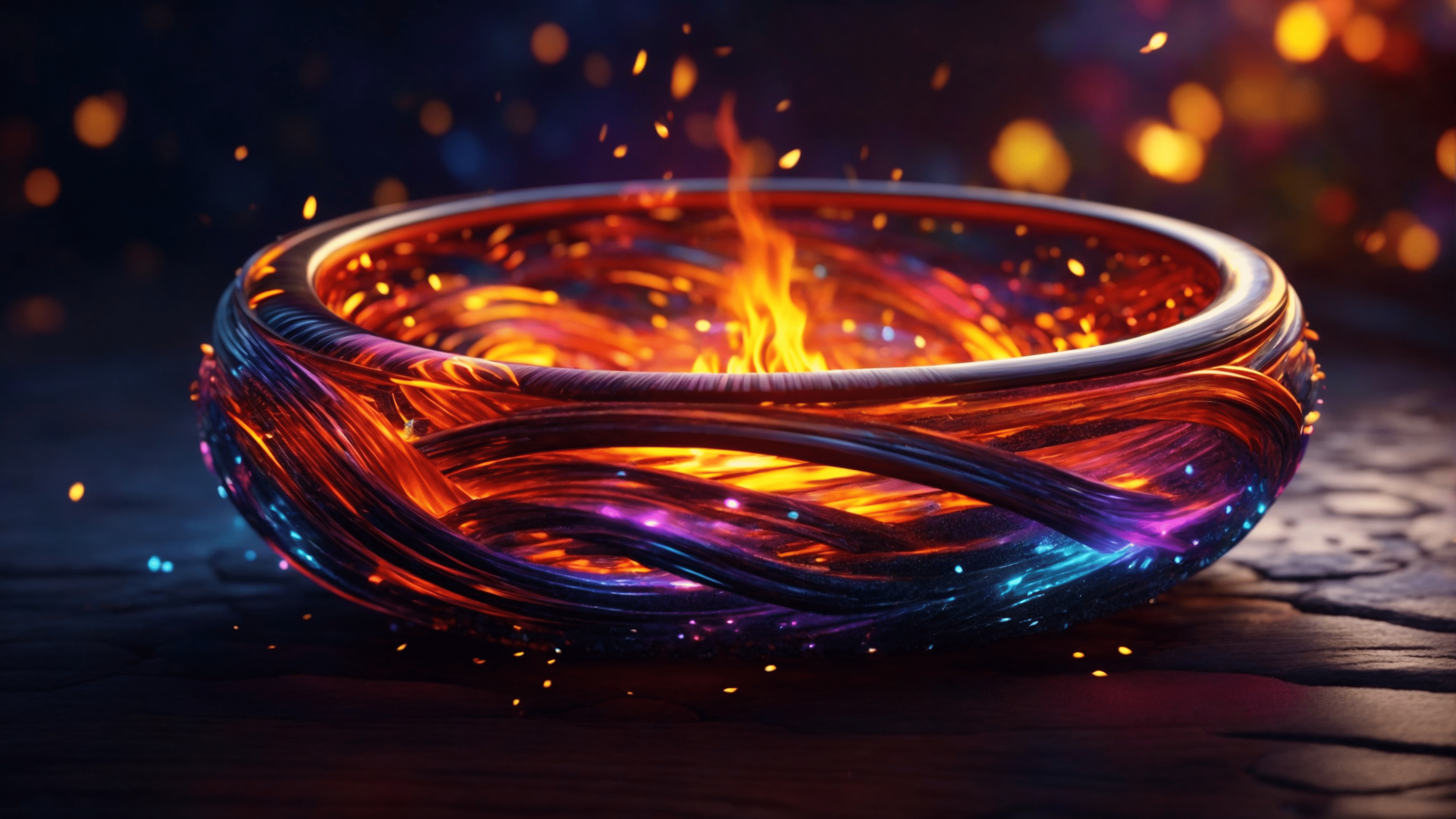 3840x2160 Fire bowl