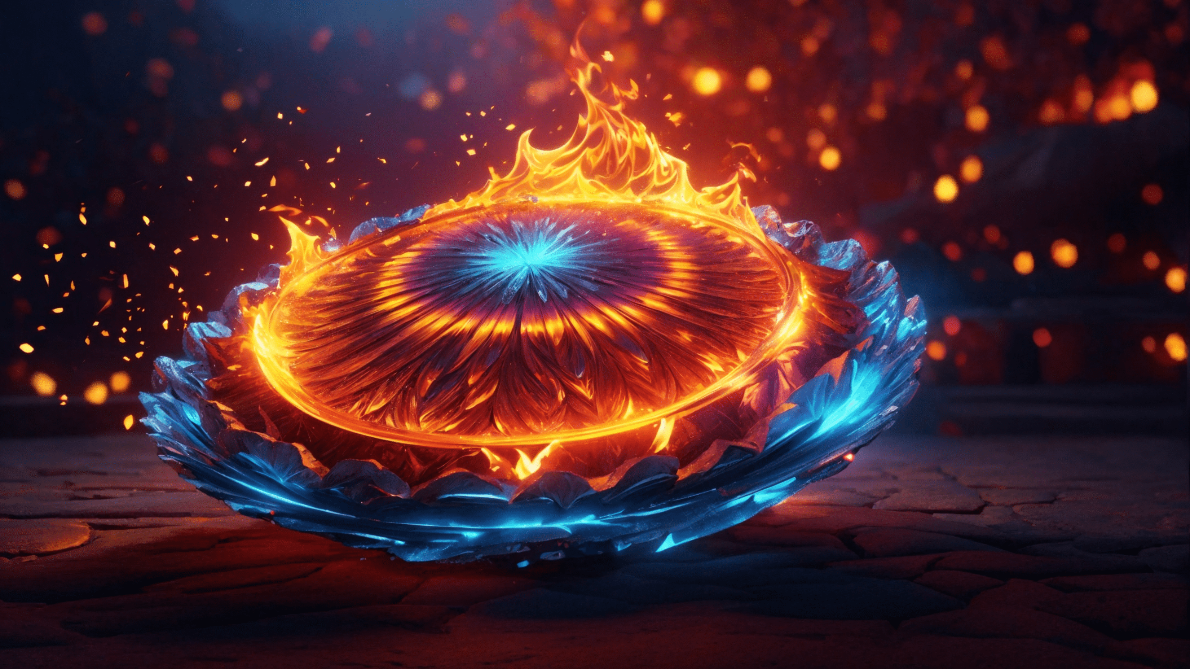 3840x2160 Fire HD Wallpaper and Background
