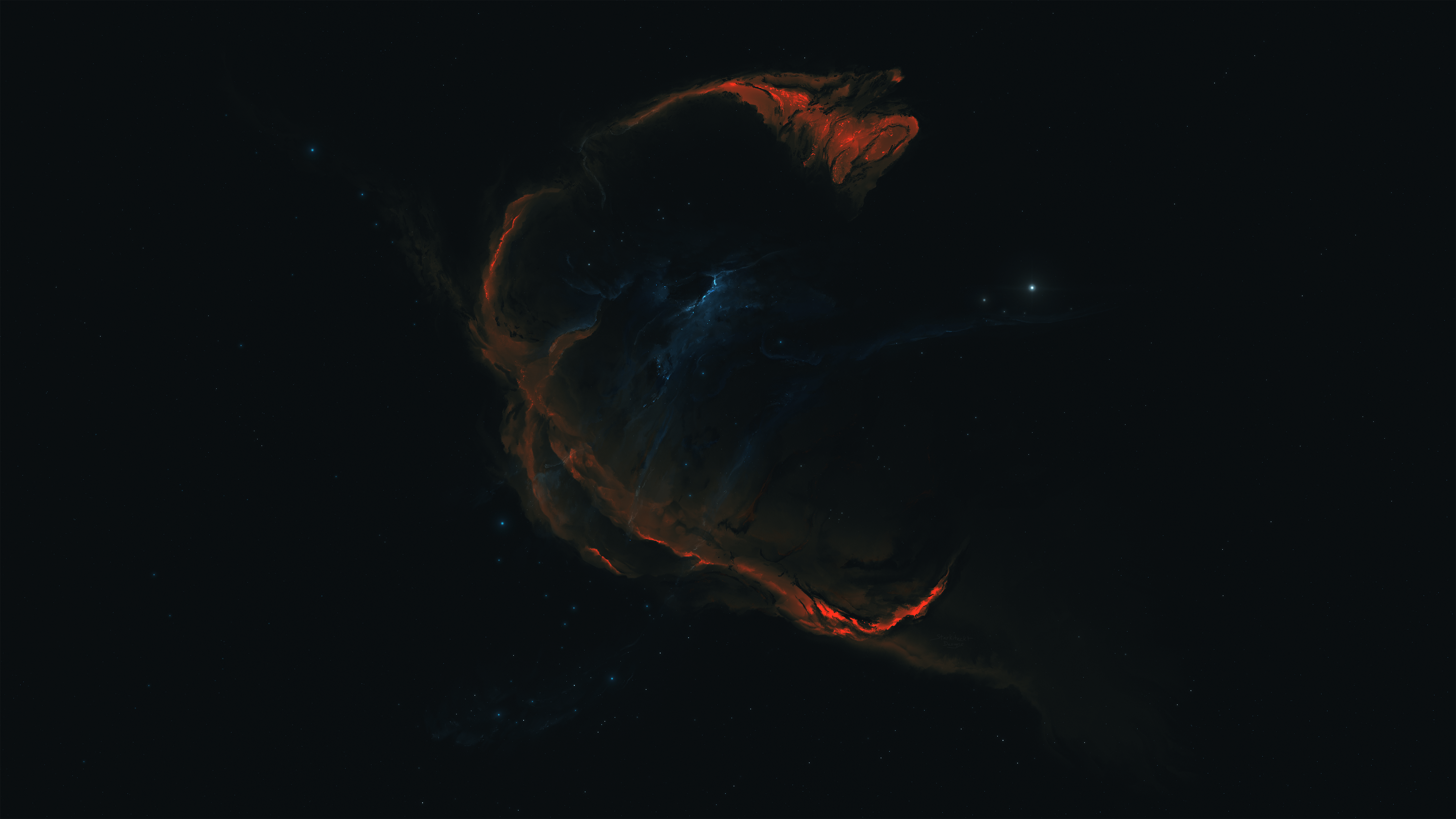 5120x2880 Ring of Fire Nebula
