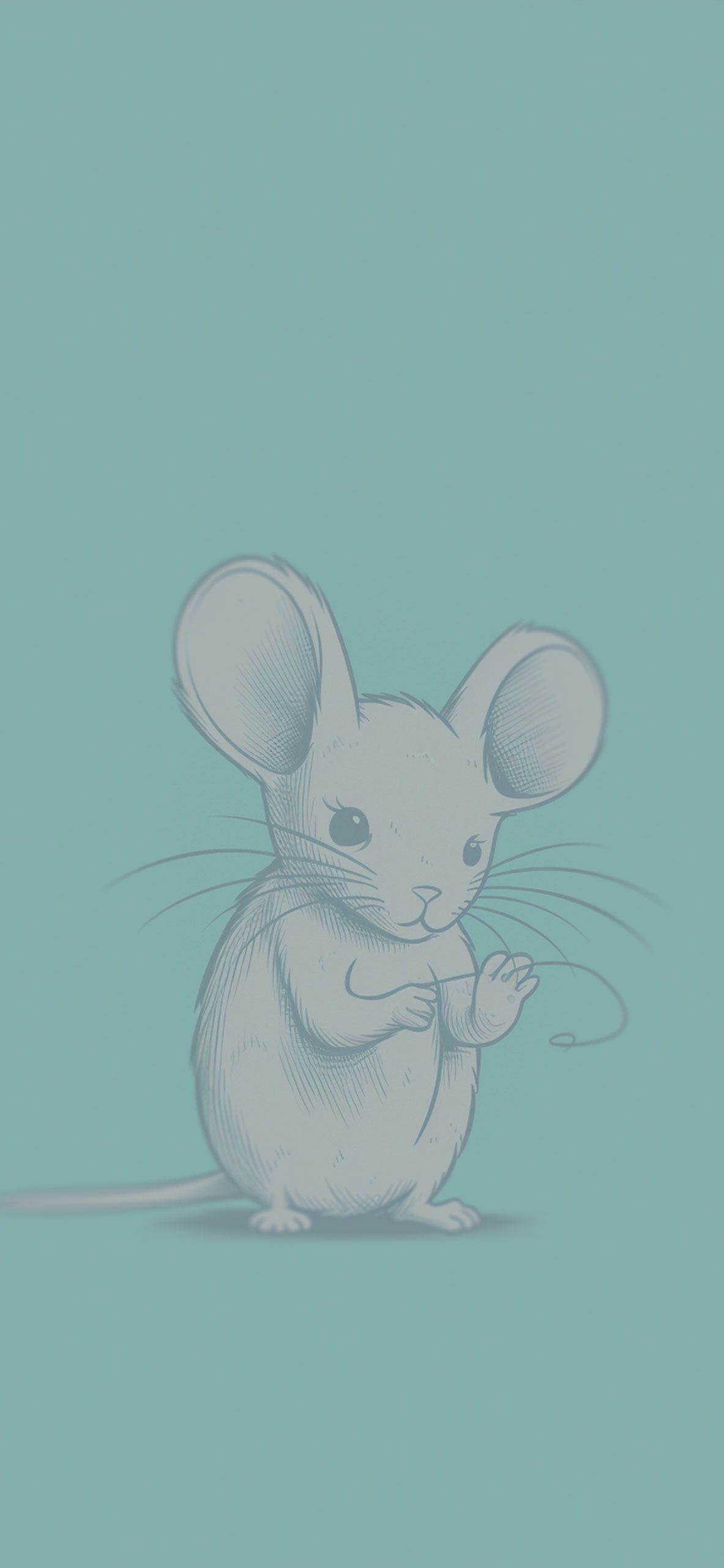 1183x2560 Pink Mouse Blue Wallpaper Mouse Wallpaper for iPhone 4k