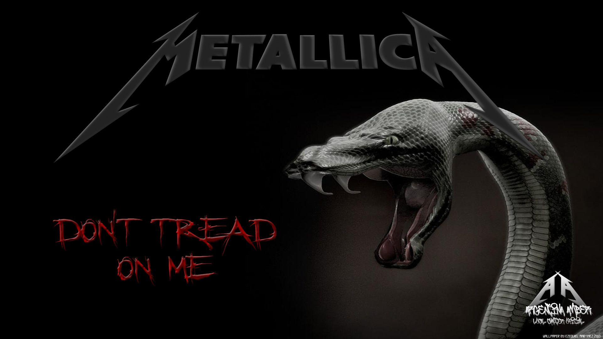 1920x1080 Metallica Wallpaper High Definition Don T Tread On Me