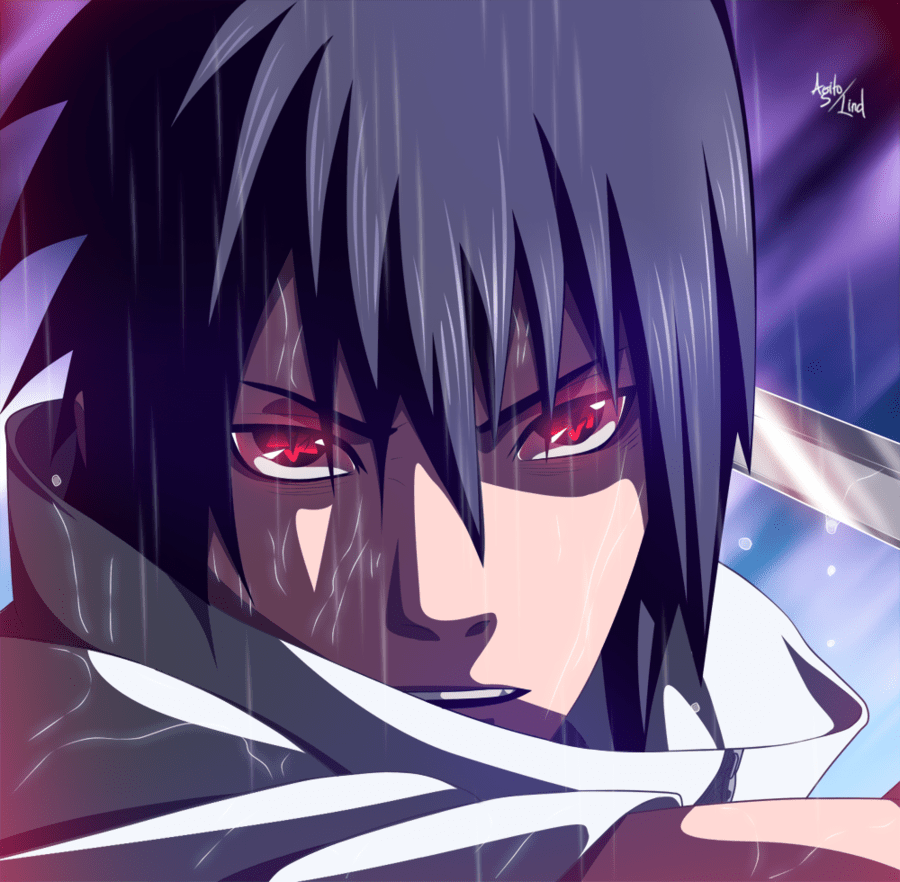 900x882 EMS Sasuke Uchiha (Naruto Shippuden) VS 3rd Demon Mark Meliodas (Seven deadly sins)