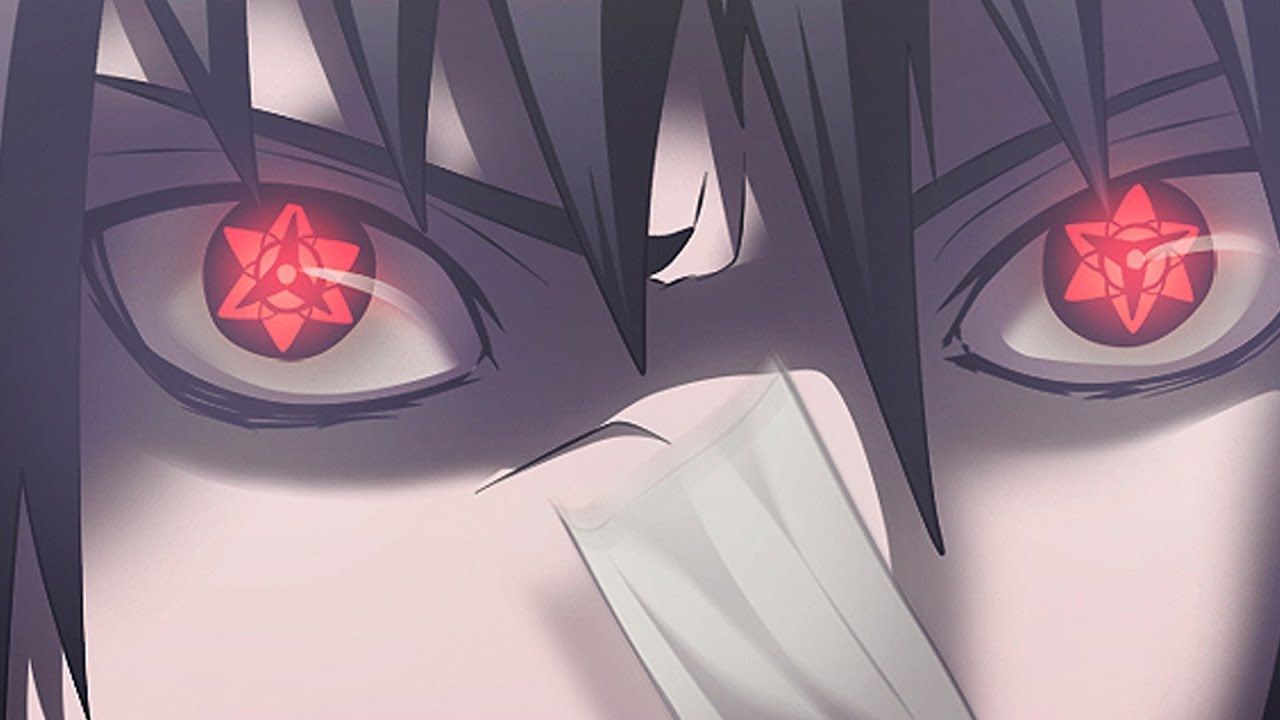 1280x720 Sasuke Eternal Mangekyou Sharingan Wallpaper