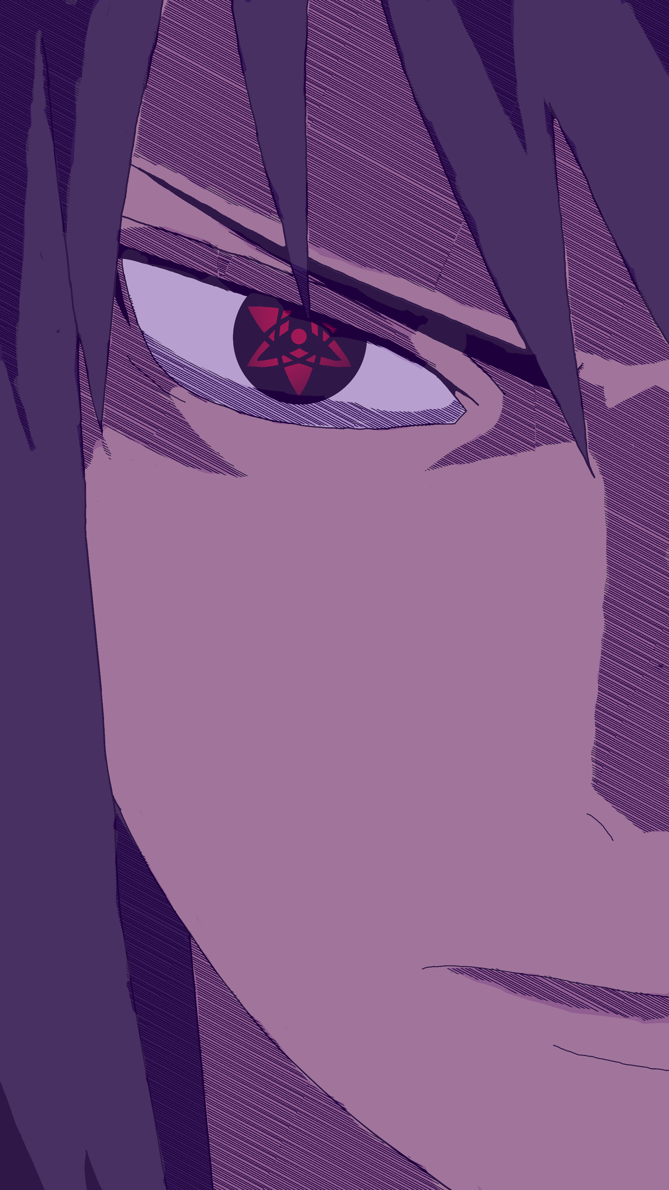 2160x3840 I updated my sasuke wallpaper to make it look like he is in his Susanoo