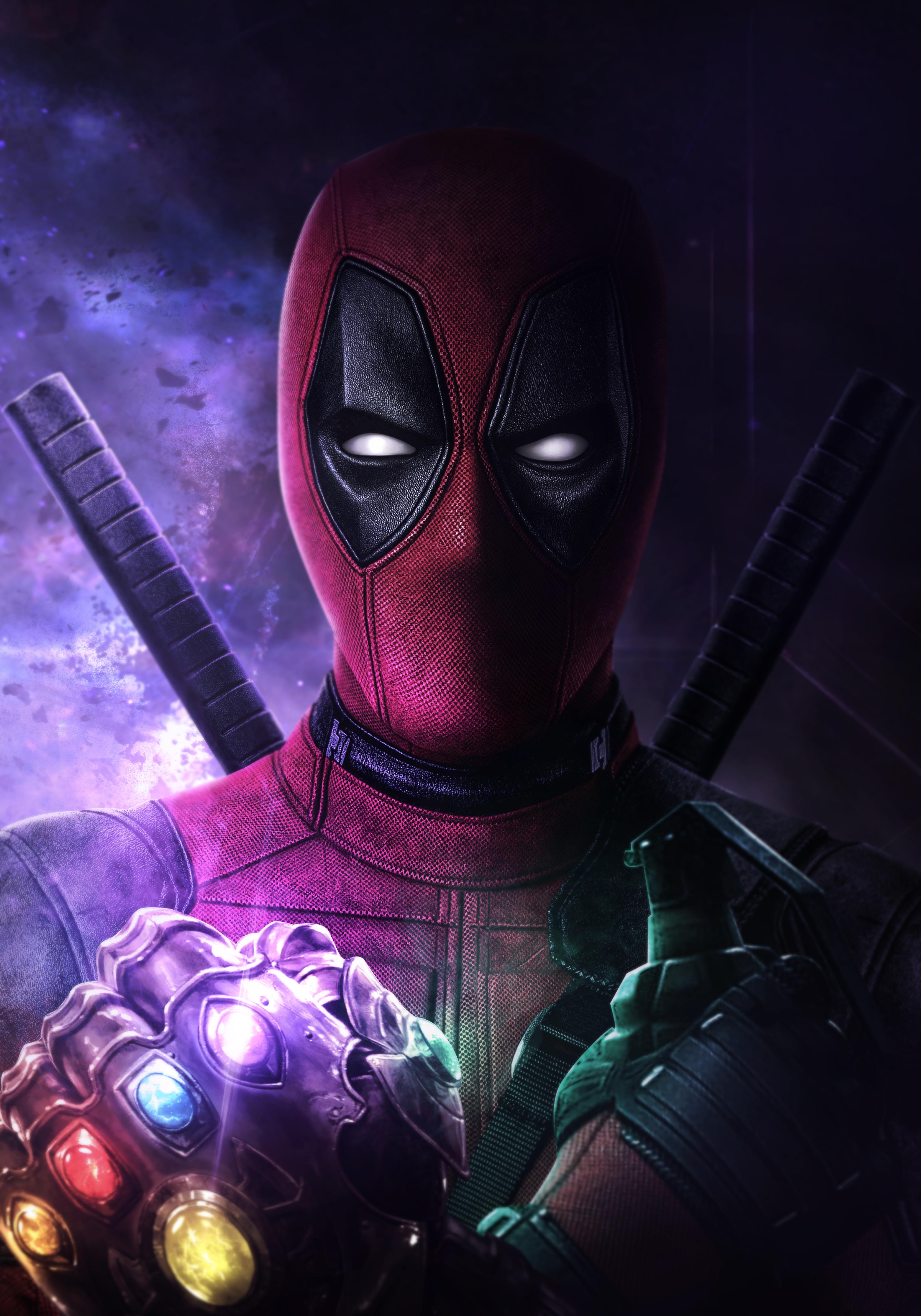 3500x5000 Thanos Pool! Here is an edit I made mashing Deadpool and Thanos together, after the Disney deal. hope you like it :)