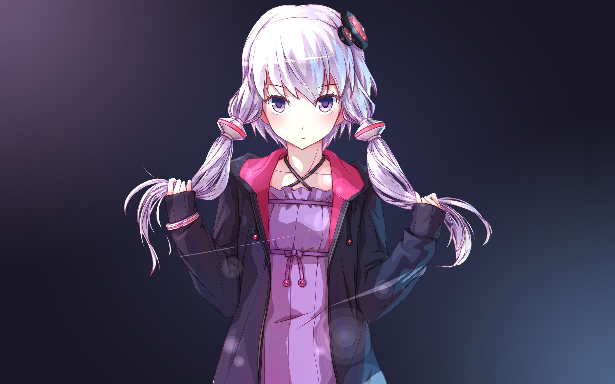 2560x1600 Yuzuki Yukari HD Wallpaper and Background