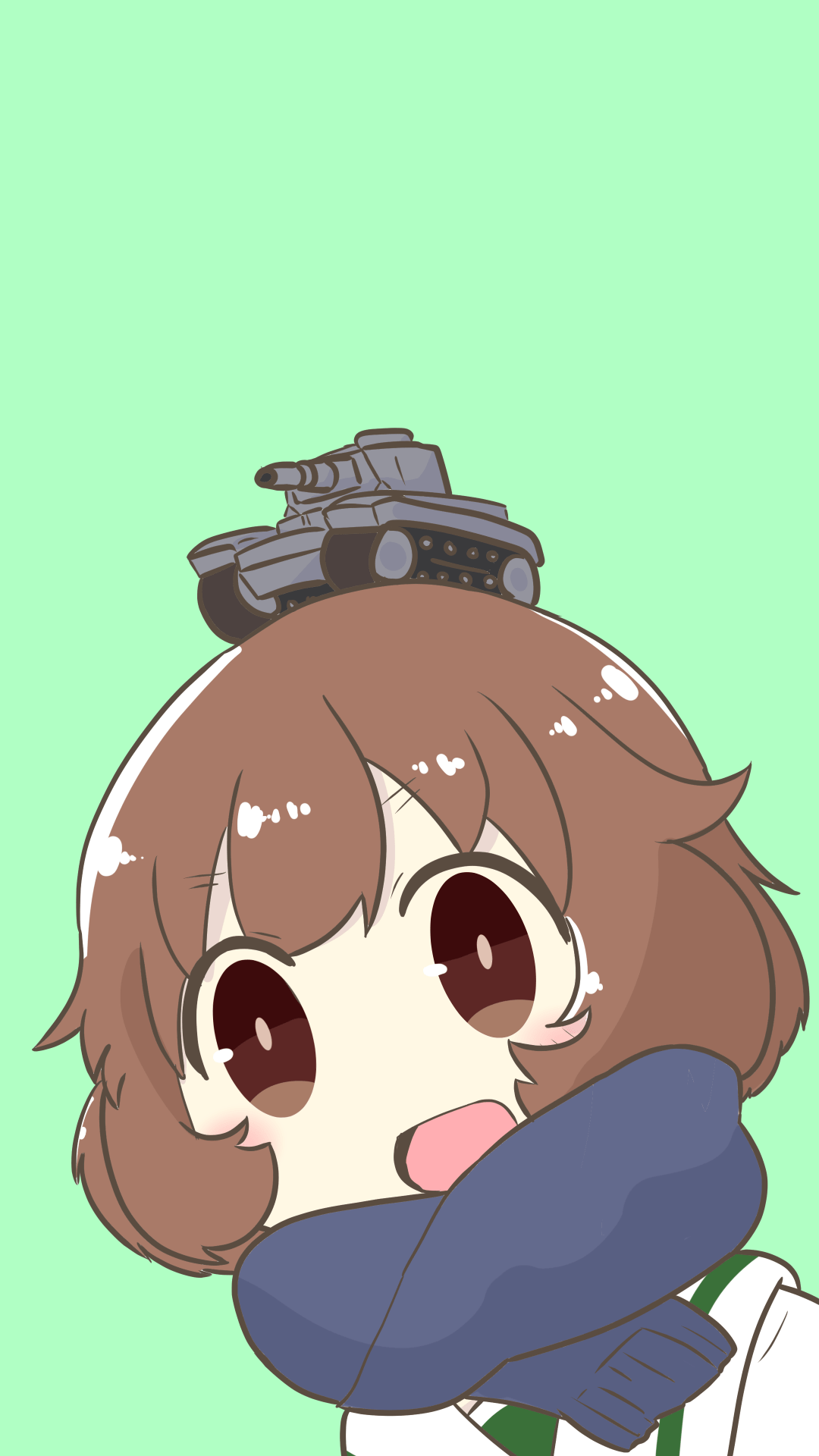 1080x1920 Comfy Yukari phone wallpaper