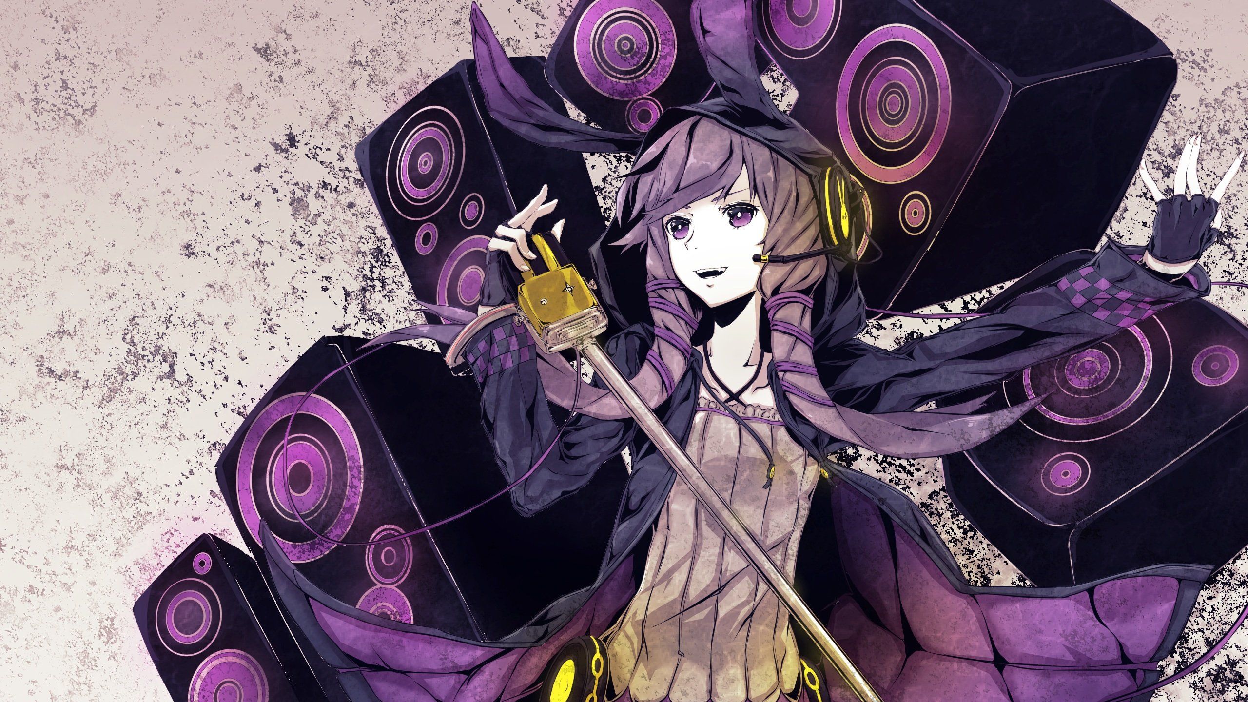 2560x1440 Takeyama ryo vocaloid yuzuki yukari wallpaperx1440