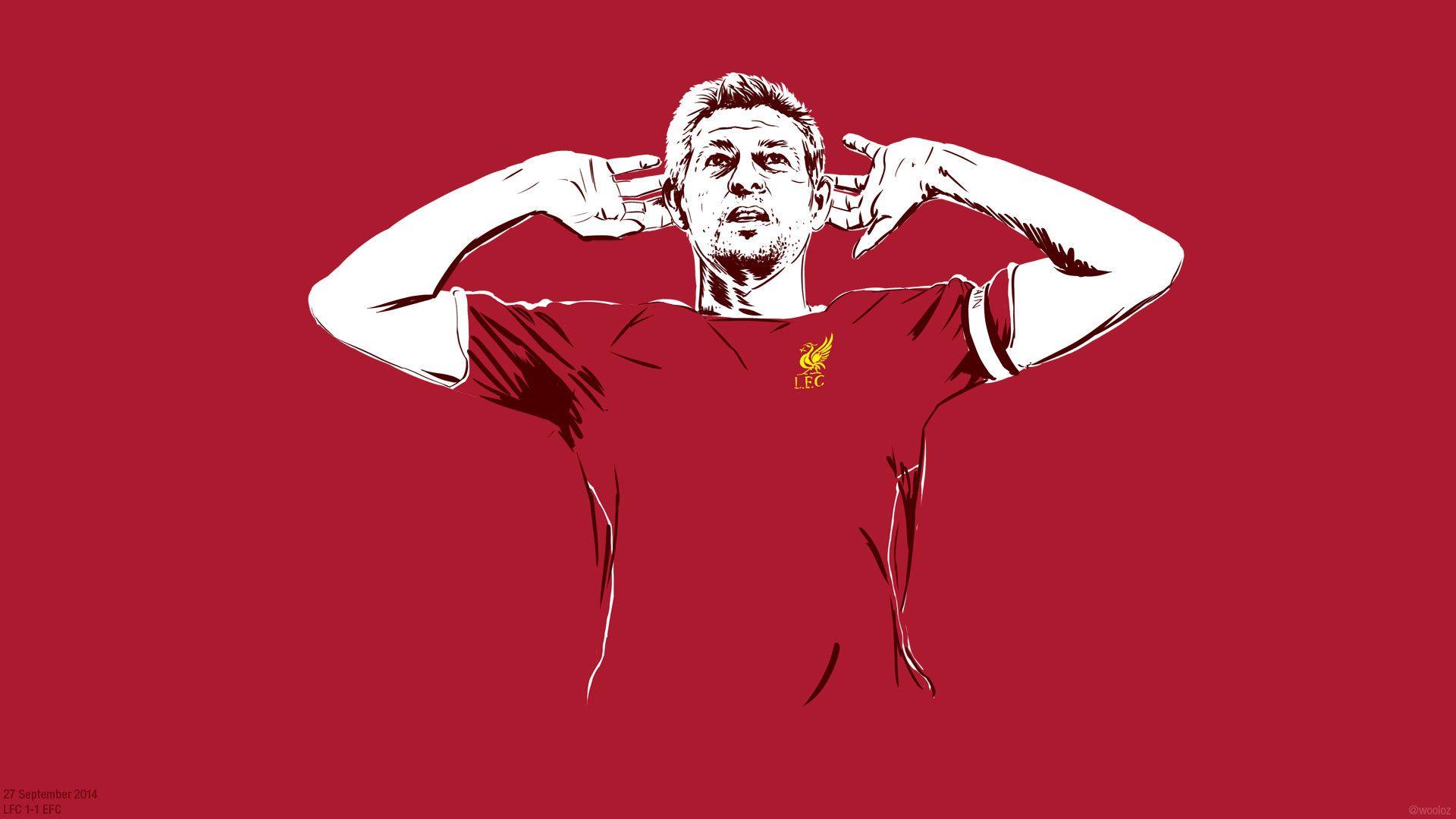 1920x1080 Hình nền Logo Liverpool 2018