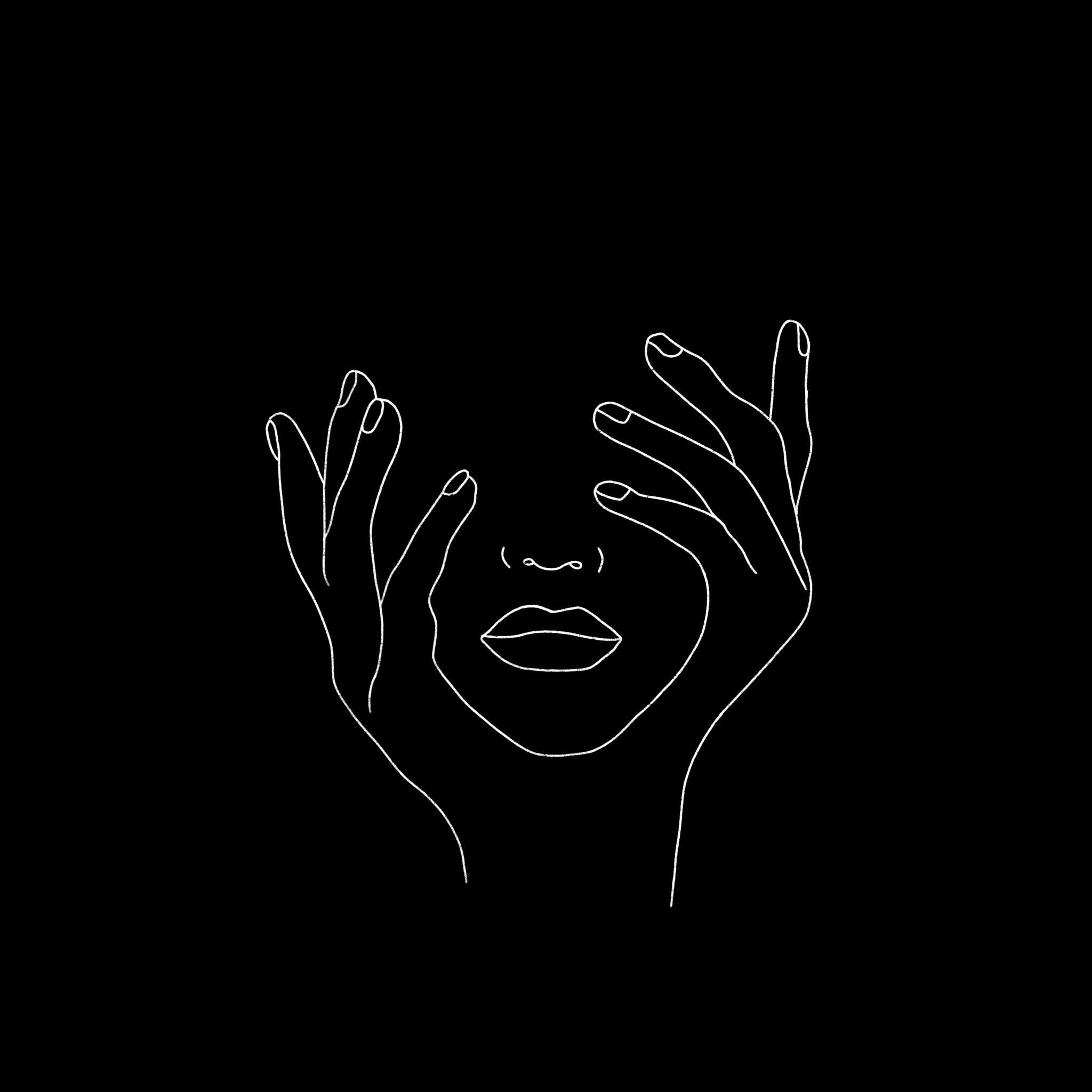 2048x2048 Med‍⚕️⚗️. Line art drawings, Black and white art drawing, Abstract line art