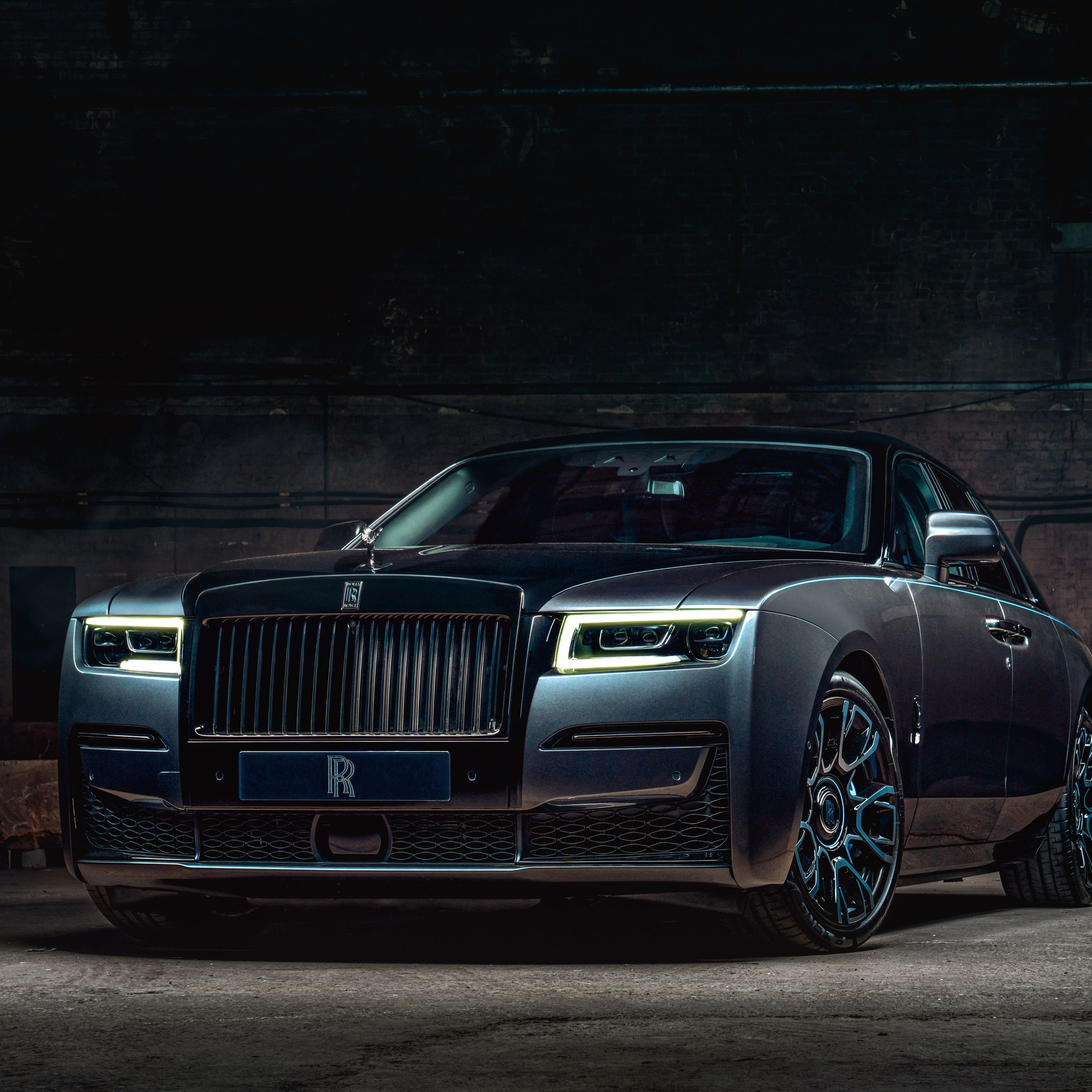 2732x2732 Rolls Royce Ghost Black Badge Wallpaper 4K, 5K, 8K