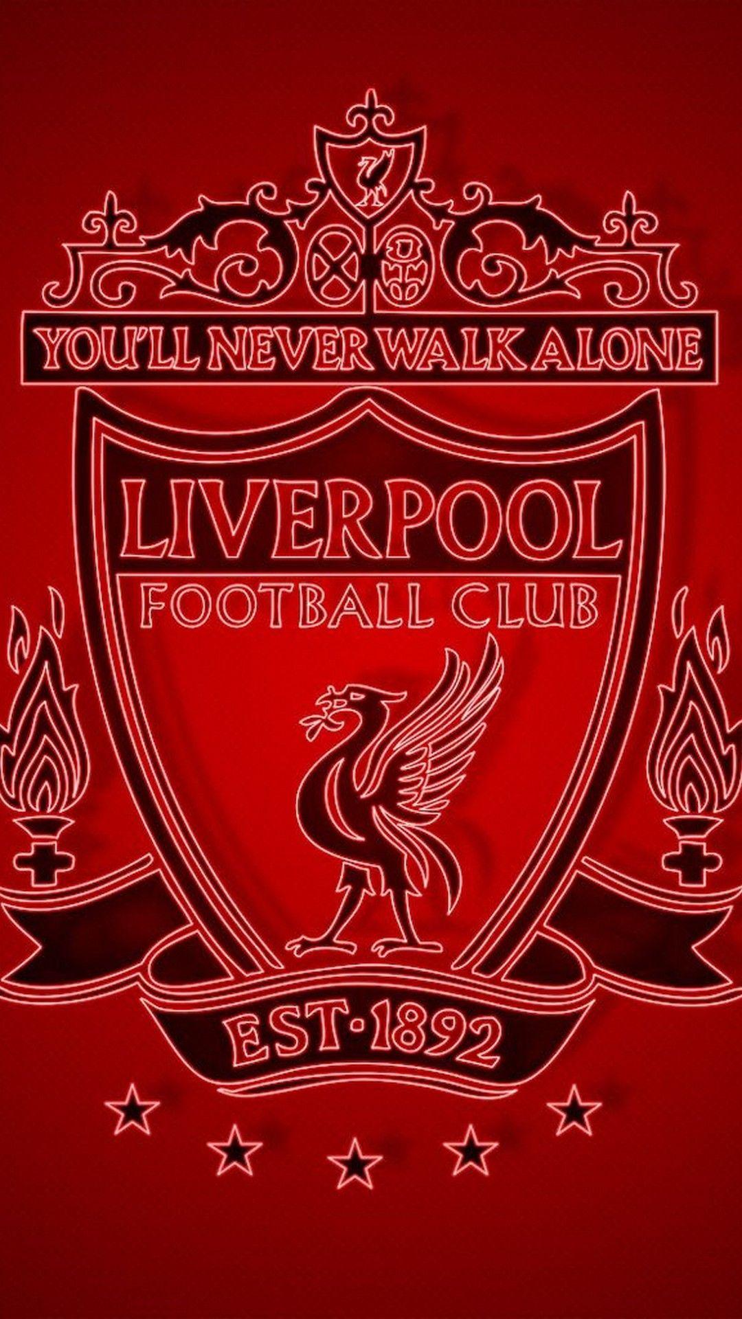 Hình nền HD 1080x1920 iPhone Liverpool.  Hình nền bóng đá 2019