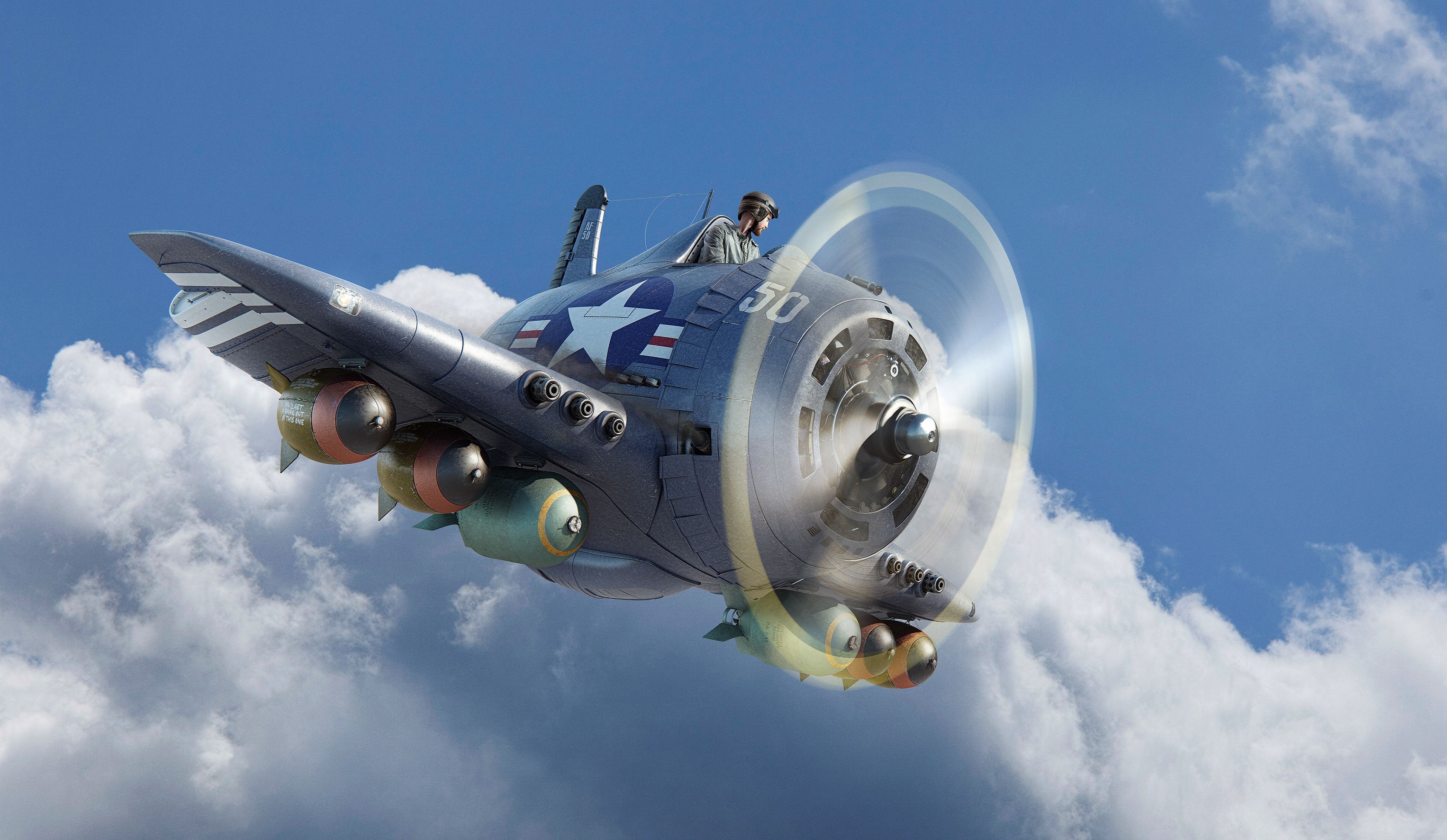 3840x2229 Old Vintage Usa Jet 4k, HD Artist, 4k Wallpaper, Image, Background, Photo and Picture