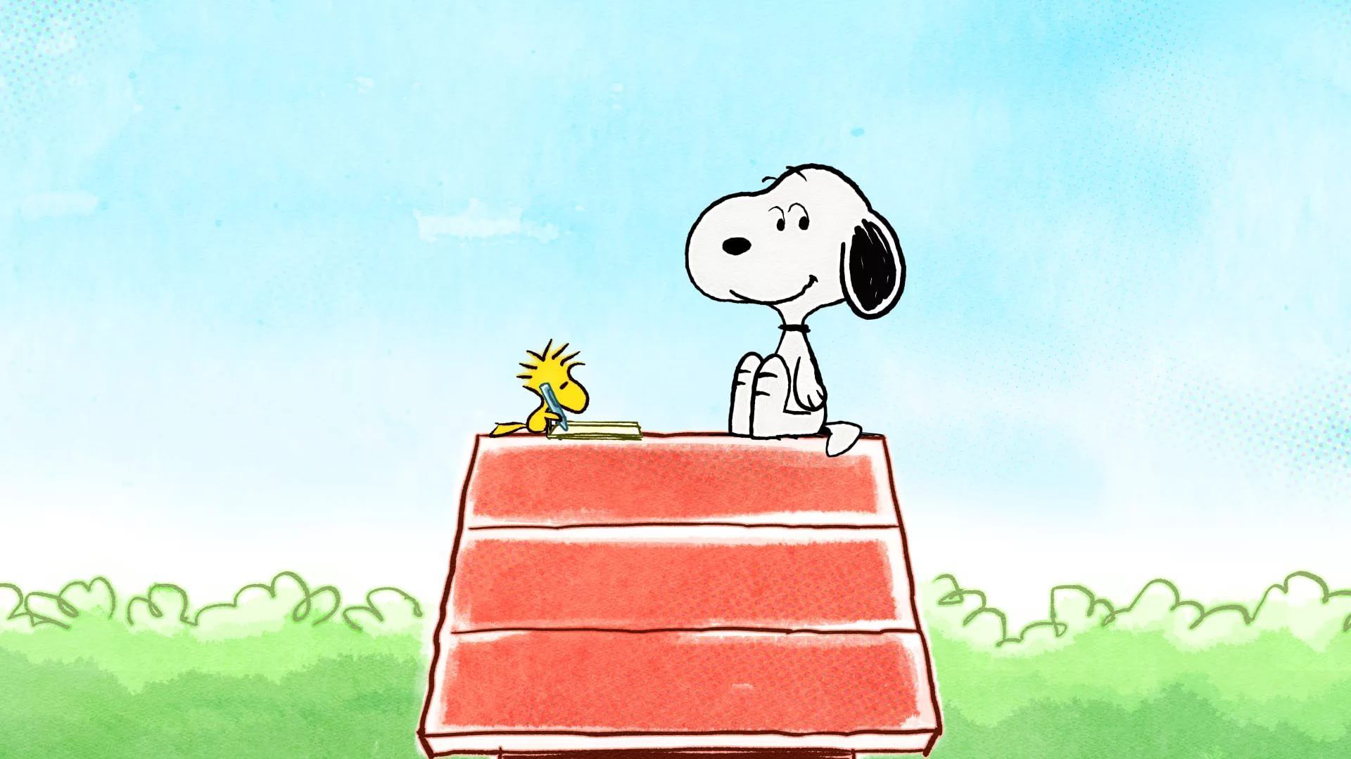 1920x1080 snoopy widescreen wallpaper