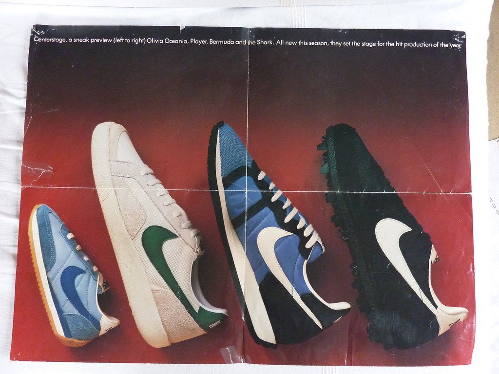 1024x768 Nike Vintage Collection Poster 1980. The complete 1980 Nike